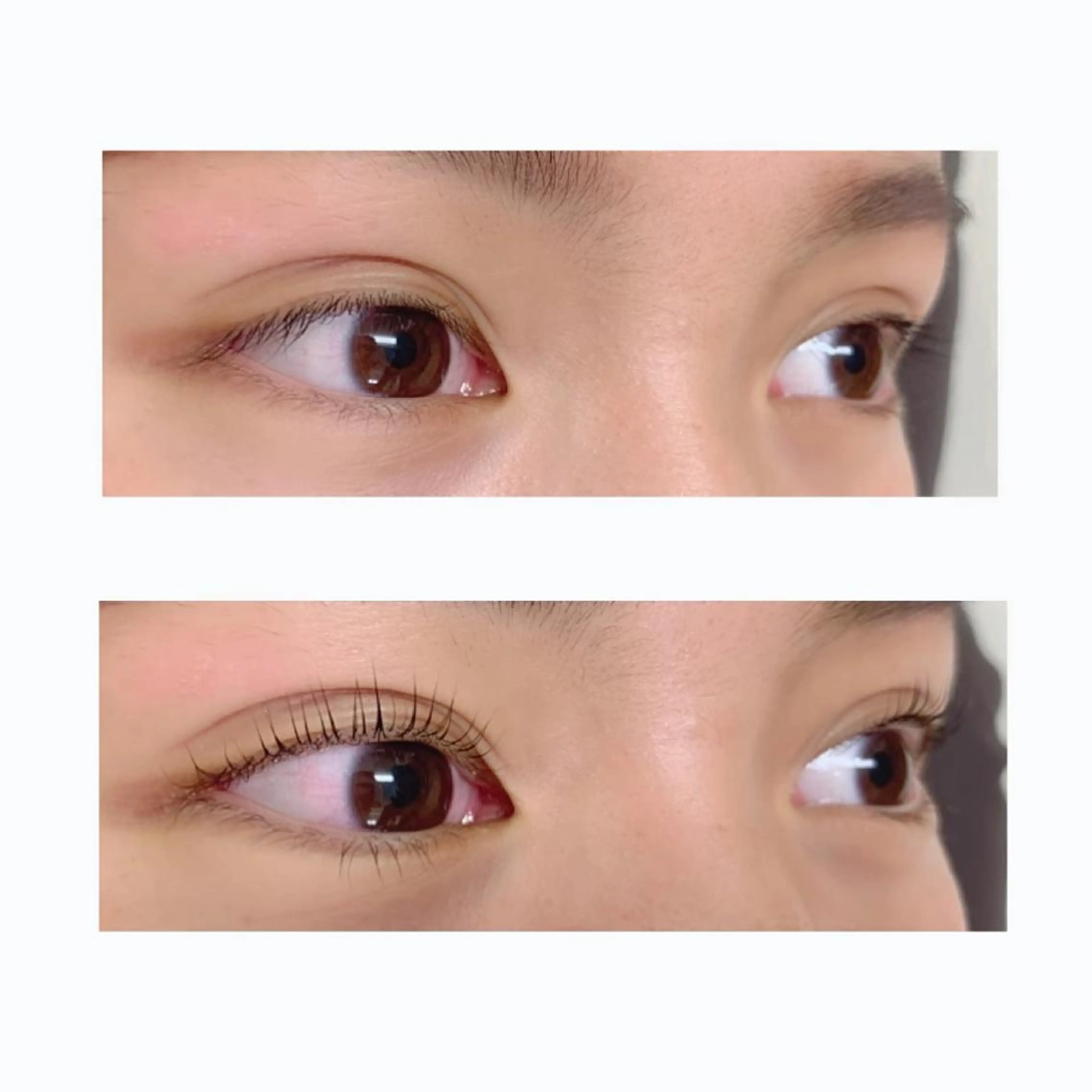 マツエク・マツパ ナチュラル 一重×まつ毛パーマ Nail Eyeのマツエク・マツパデザイン