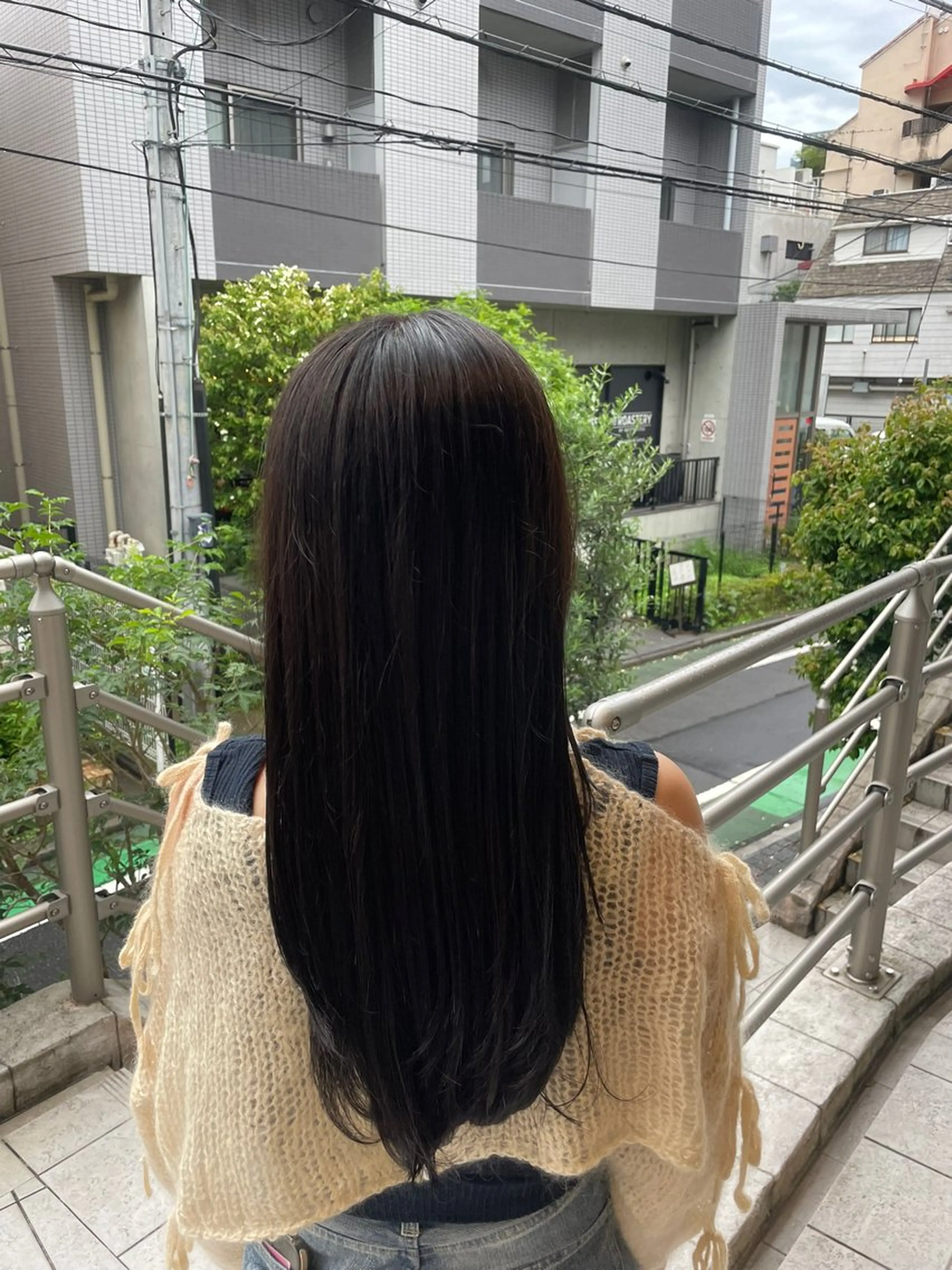 ロング トリートメント 縮毛矯正メンズカット ひなたのヘアスタイル
