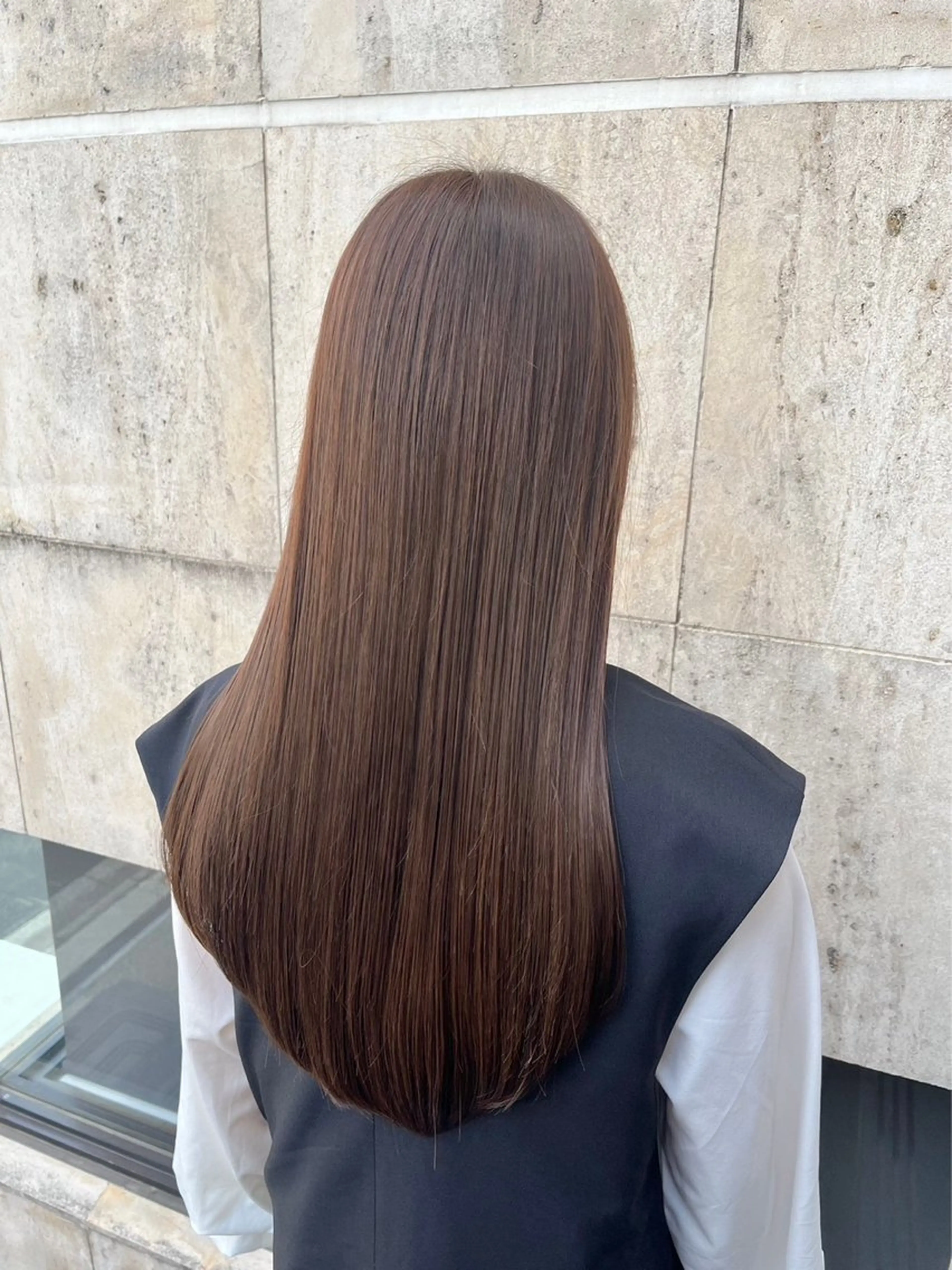 ロング カラー ブリーチ ダブルカラー ハイライトカラー ブリーチなしカラー ハイライト 艶髪/髪質改善/ NATSUKI🍯のヘアスタイル