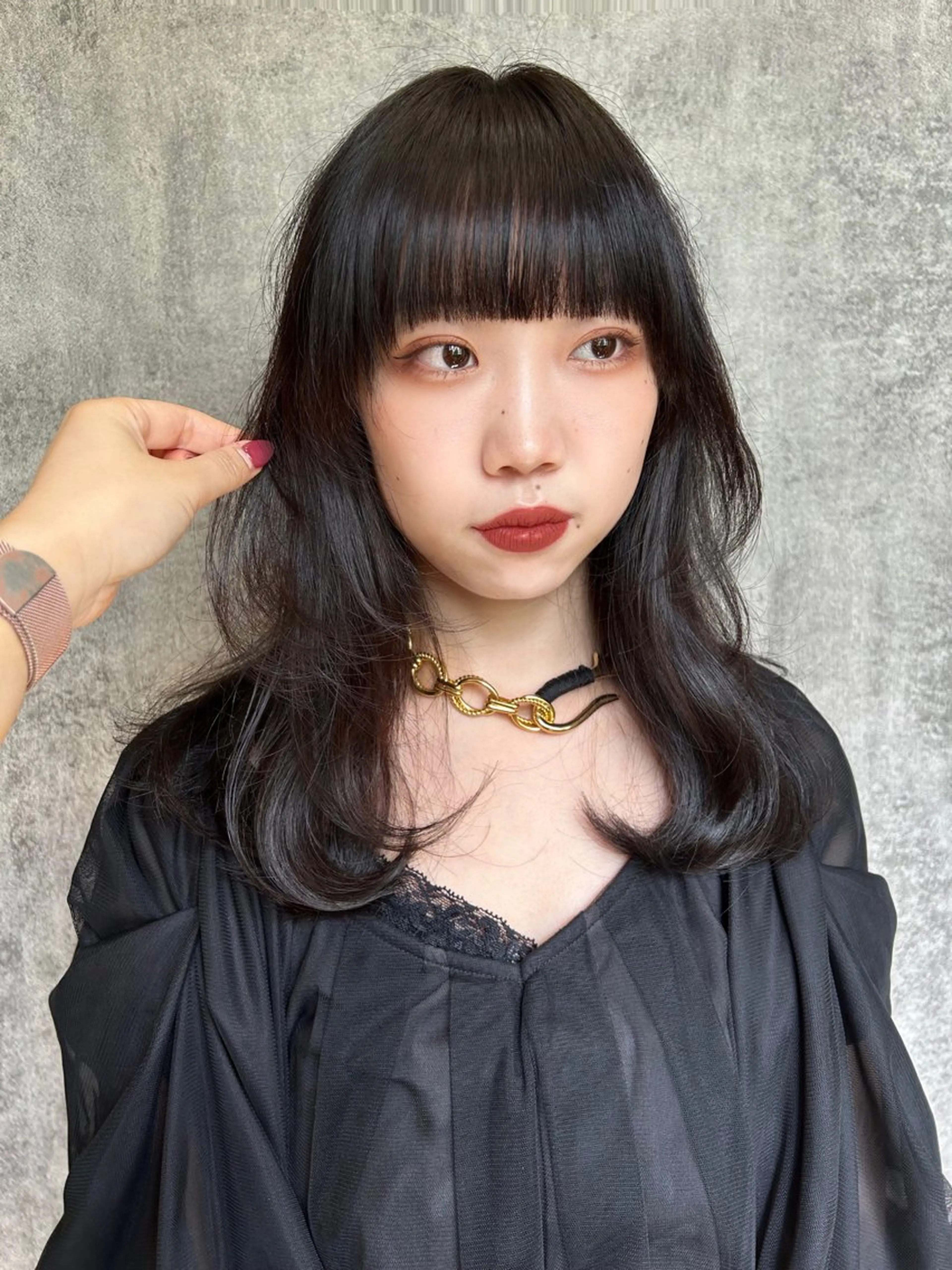 ロング カラー 地毛風艶カラー🌿 喜多夏海のヘアスタイル