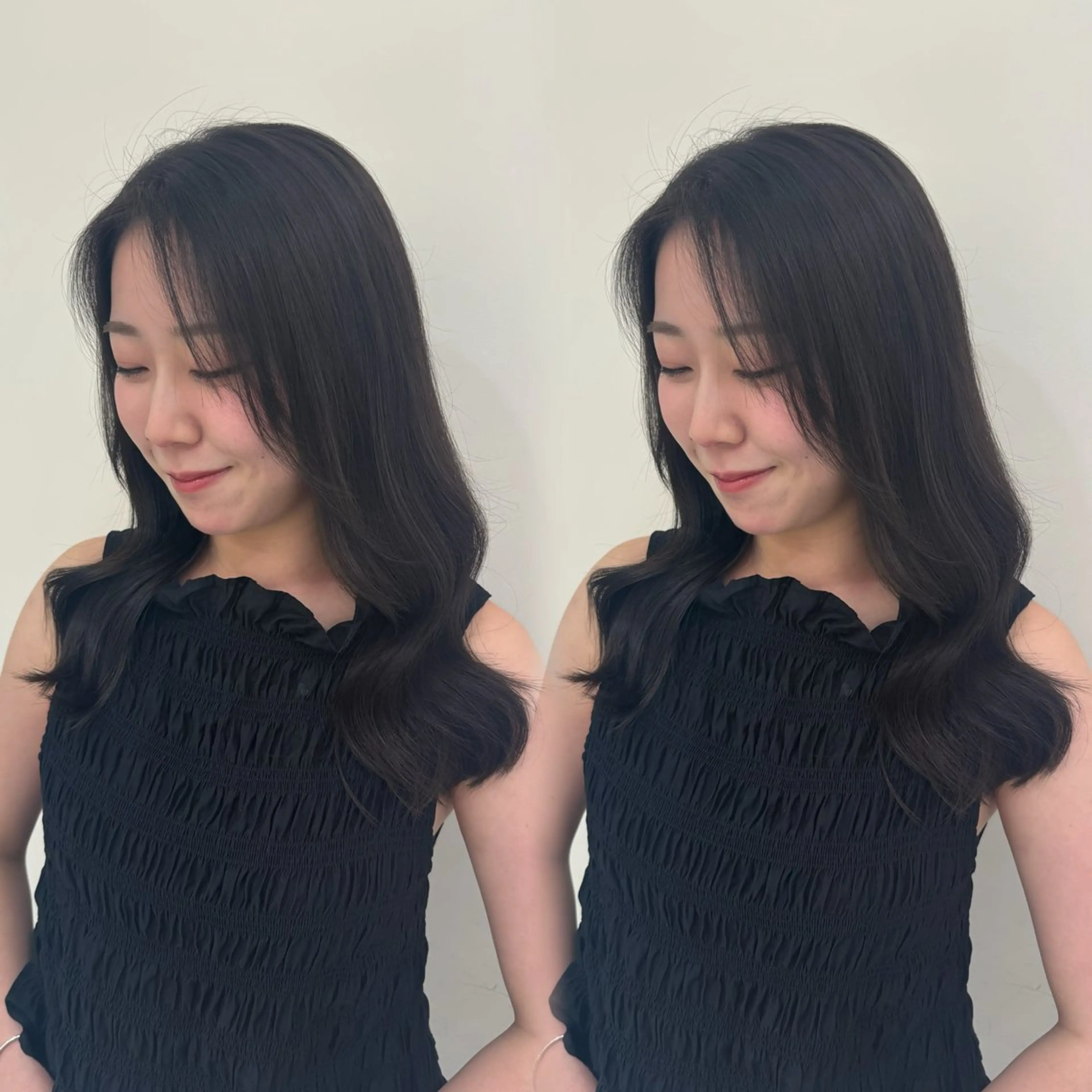 ミディアム カラー トリートメント ヘアカラー トリートメント 艶髪／カラー／ 銀座／RINA🎀のヘアスタイル