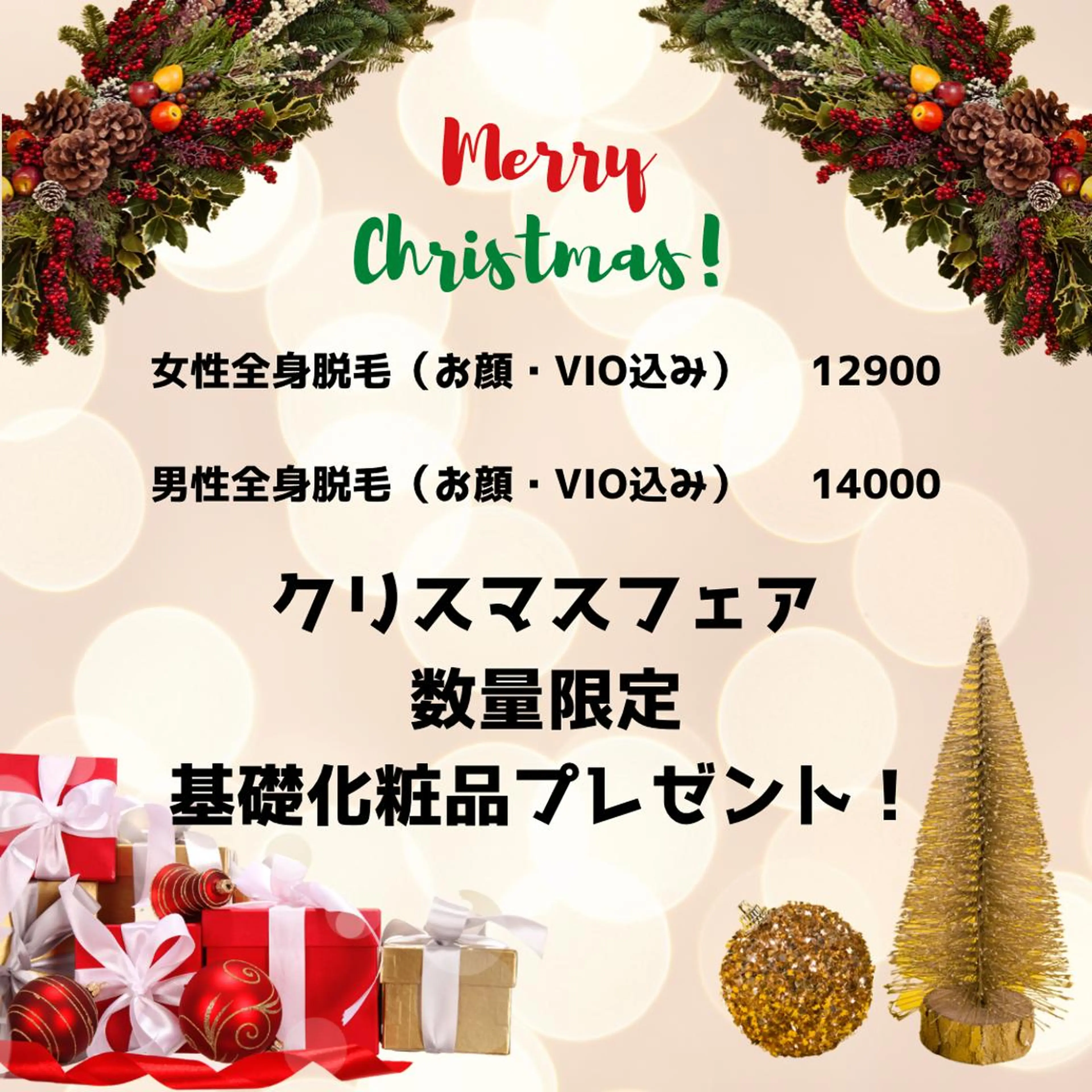メンズ 男女同額完全個室脱毛 LEPIA内田のエステ・リラクイメージ