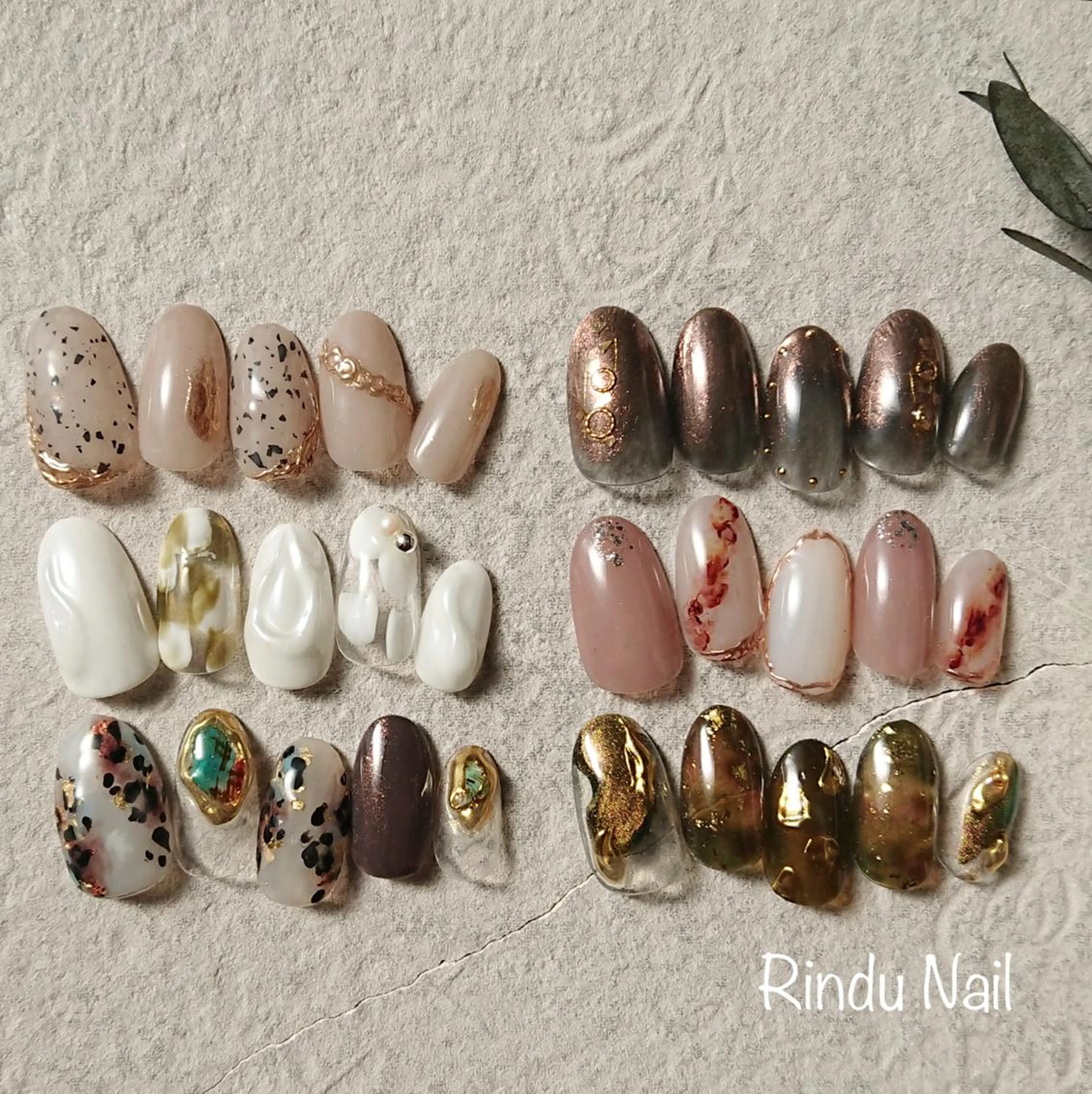 ネイル ニュアンスネイル Rindu Nail 名駅miniのネイルデザイン