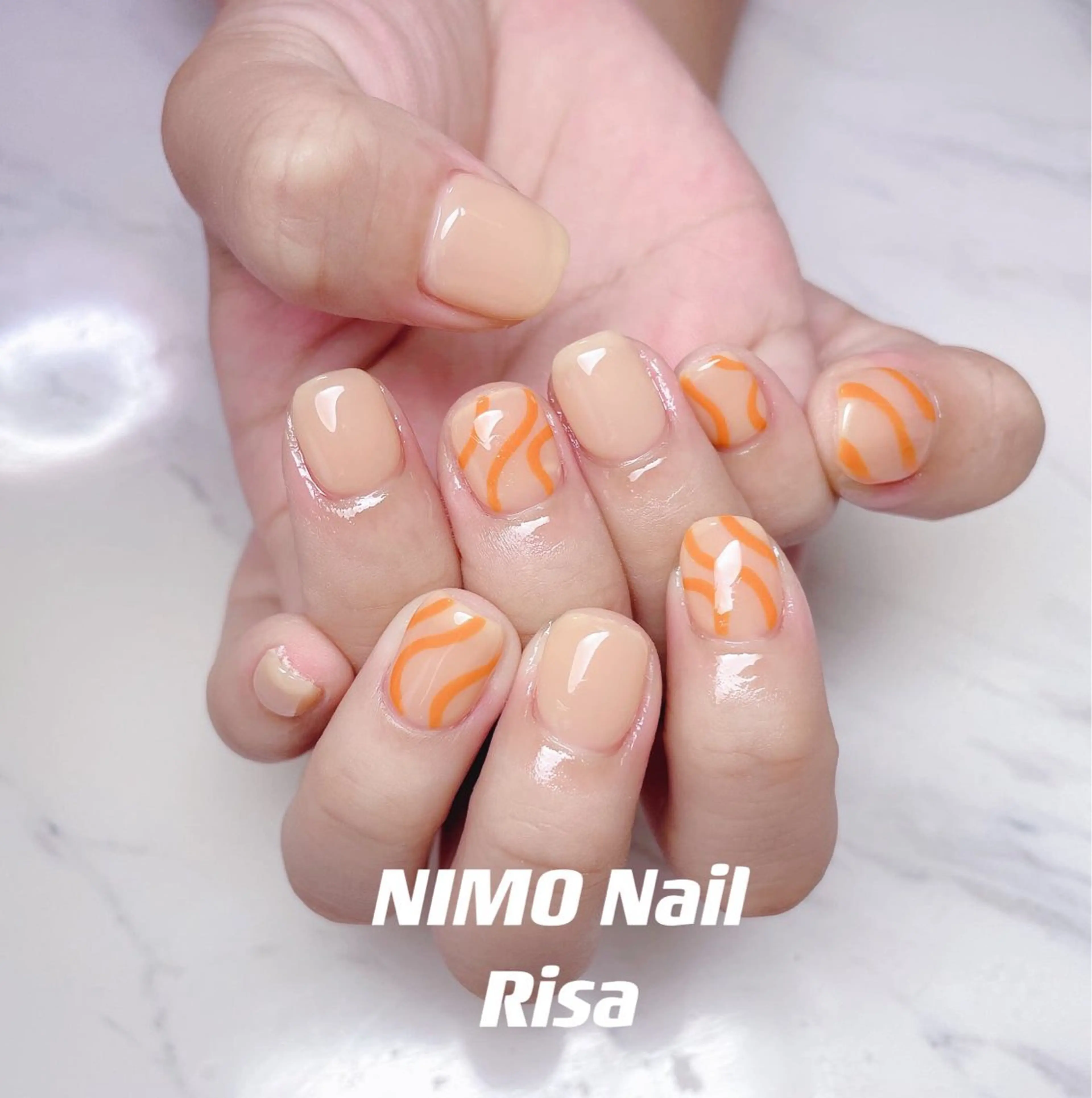 ネイル ハンドネイル RI SA☀️ リサのネイルデザイン