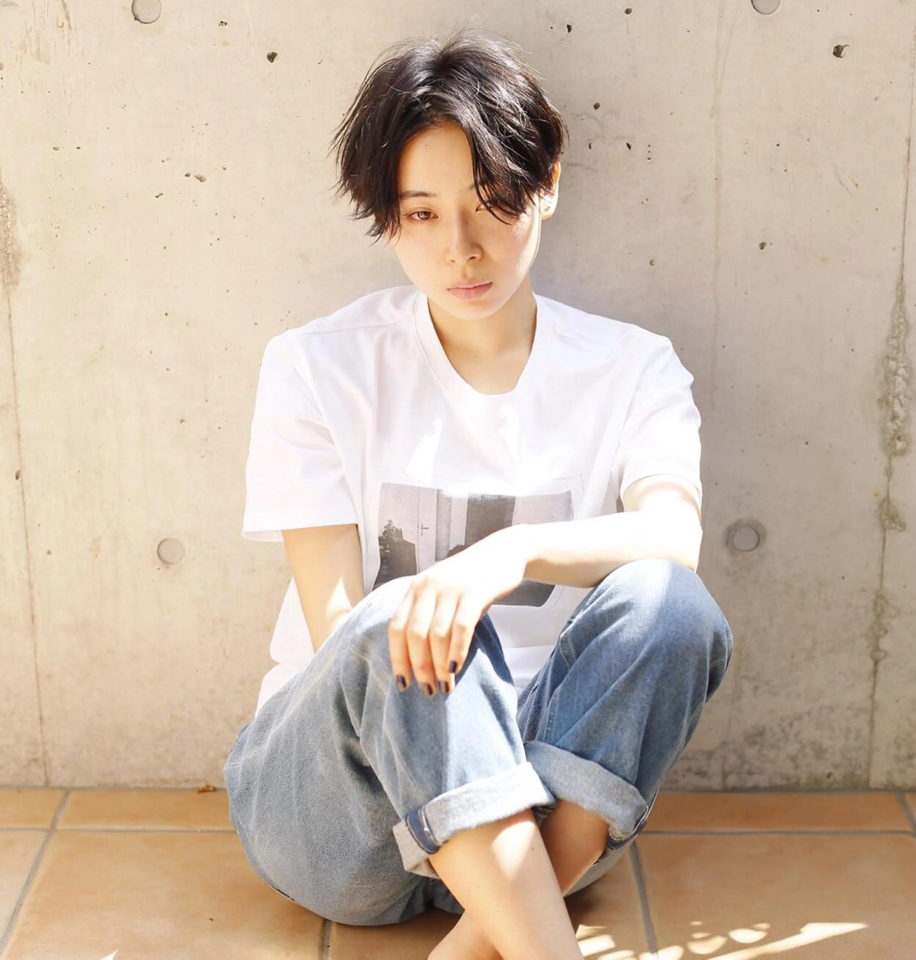 ショート カラー メンズ特化 パーマ/オザワのヘアスタイル