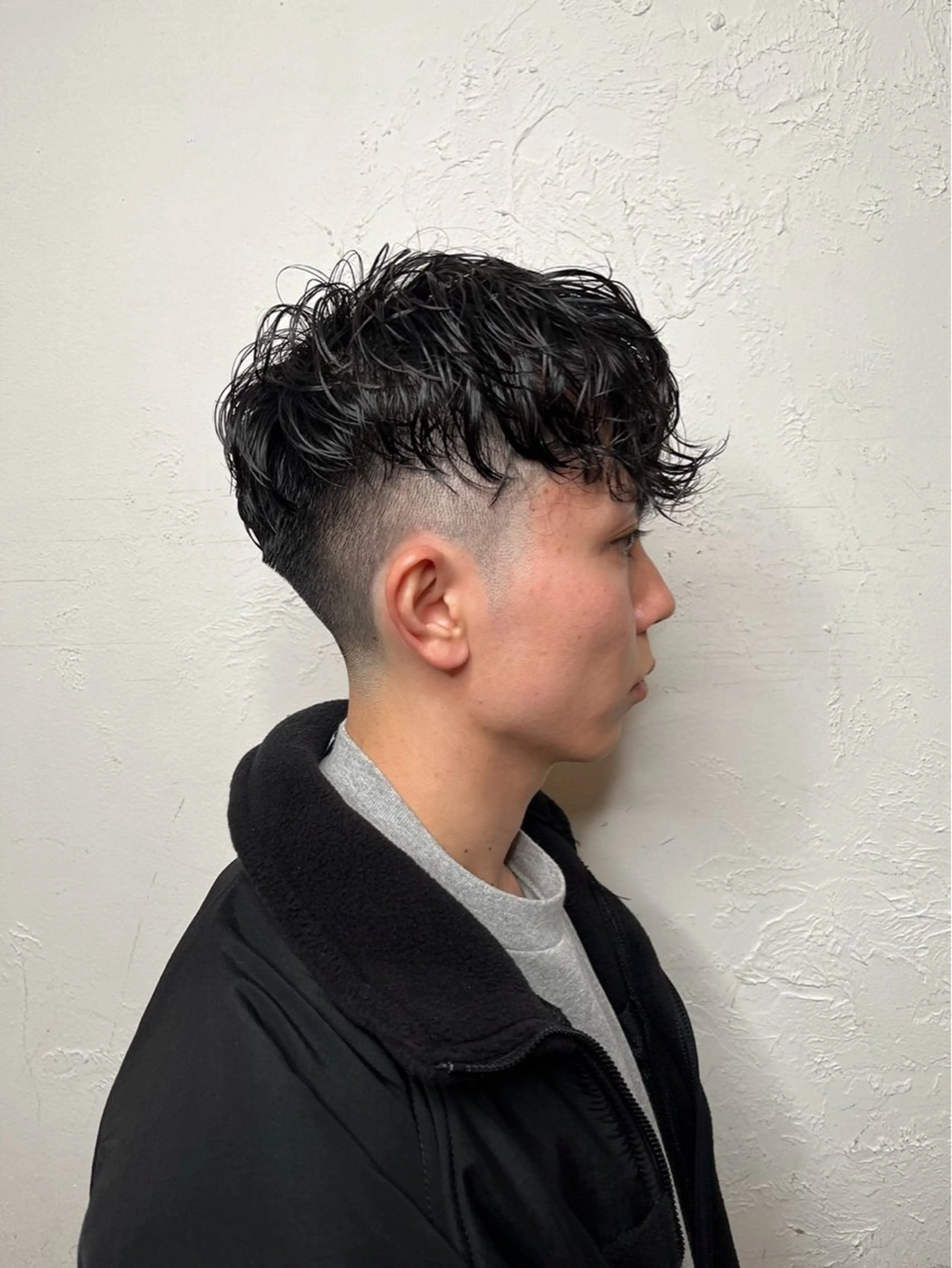 ショート パーマ メンズ スペインカール カット パーマ トリートメント 💈メンズ特化💈 TASUKUのヘアスタイル