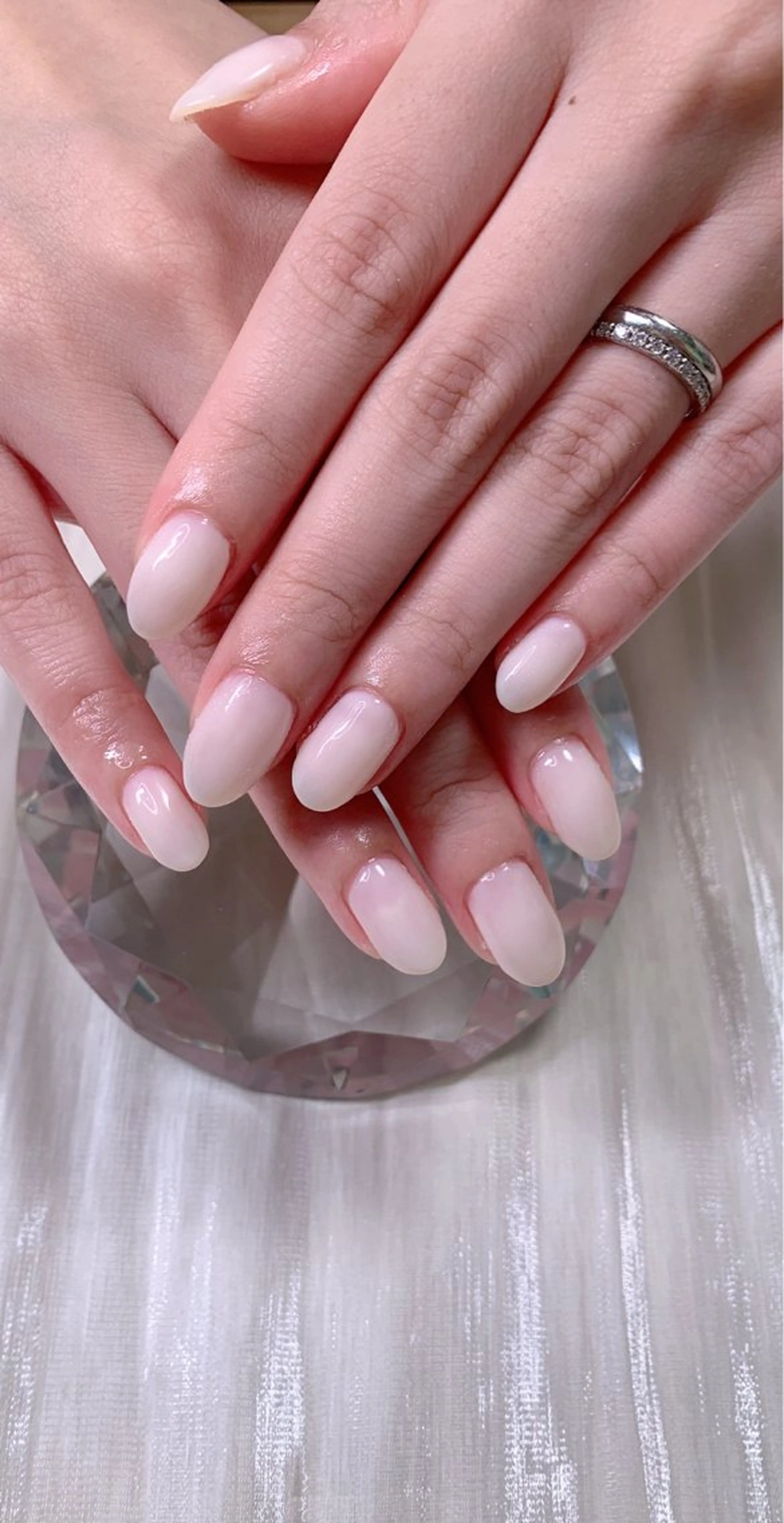 ネイル オフィスネイル シンプルネイル 夏ネイル Cute Tips nailのネイルデザイン