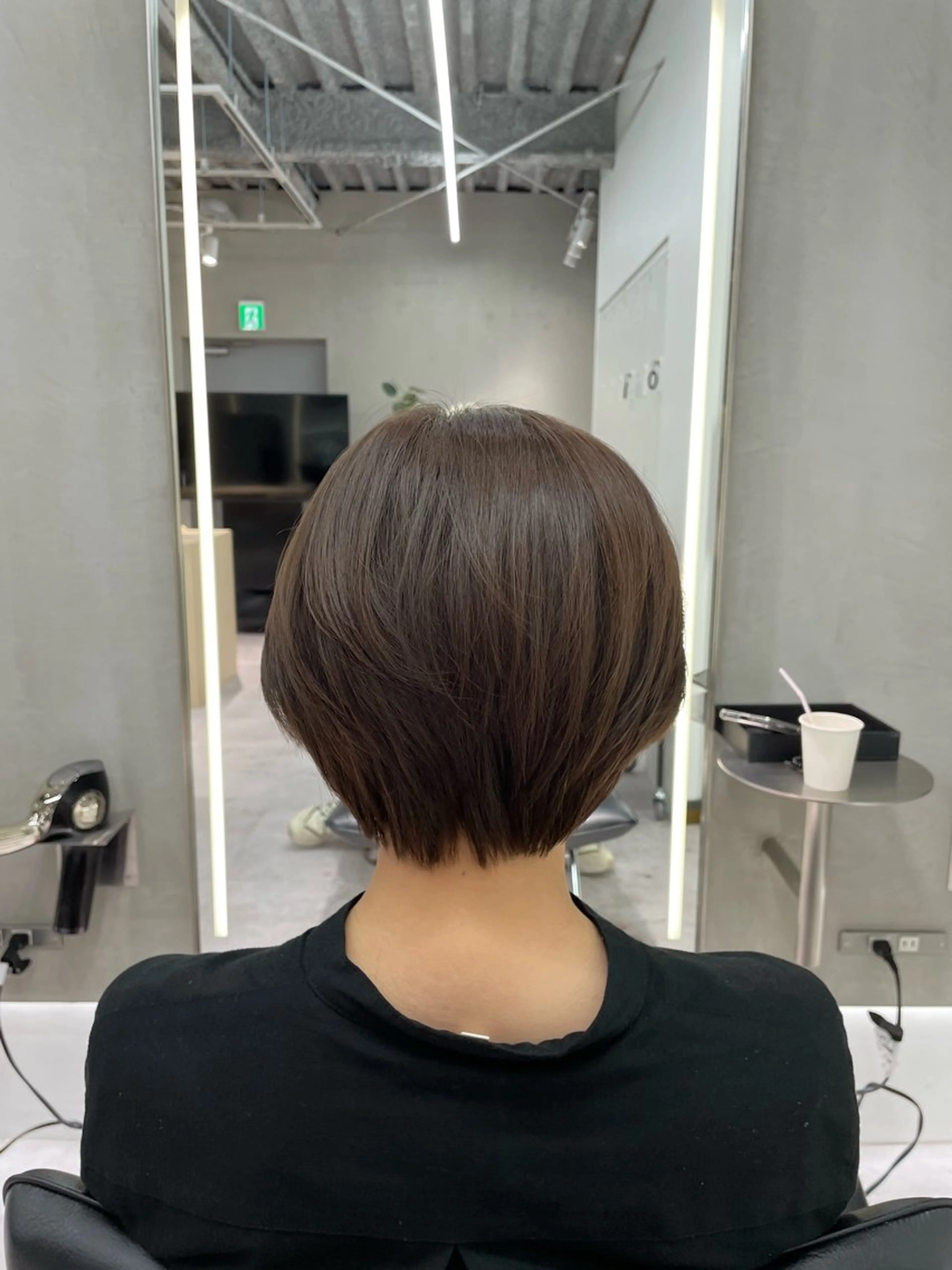 ショート カラー 透明感カラー オリーブカラー ショートヘア 🤍haruna 🤍SUIのヘアスタイル