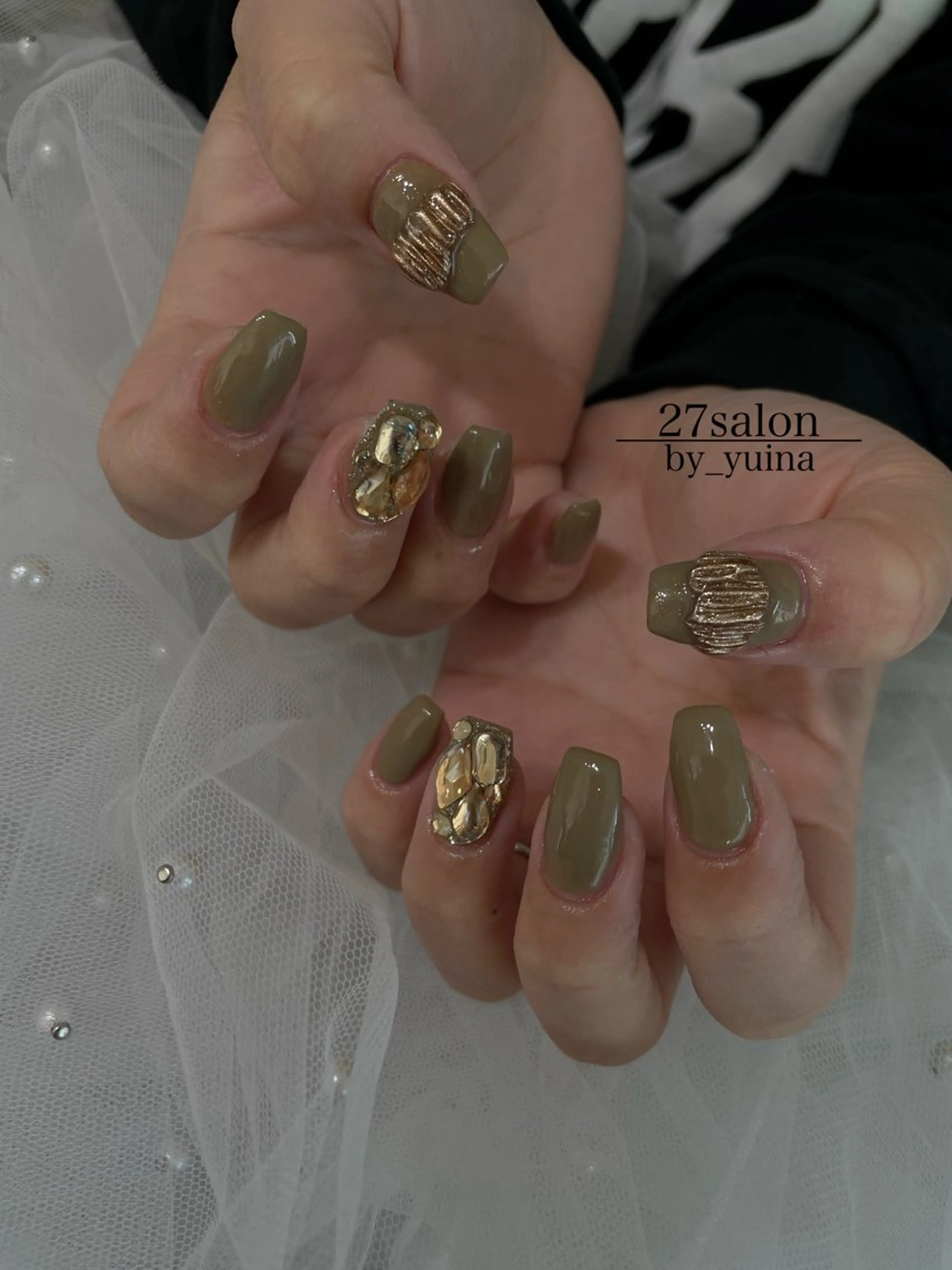 ネイル ハンドネイル 27salon yuinaのネイルデザイン