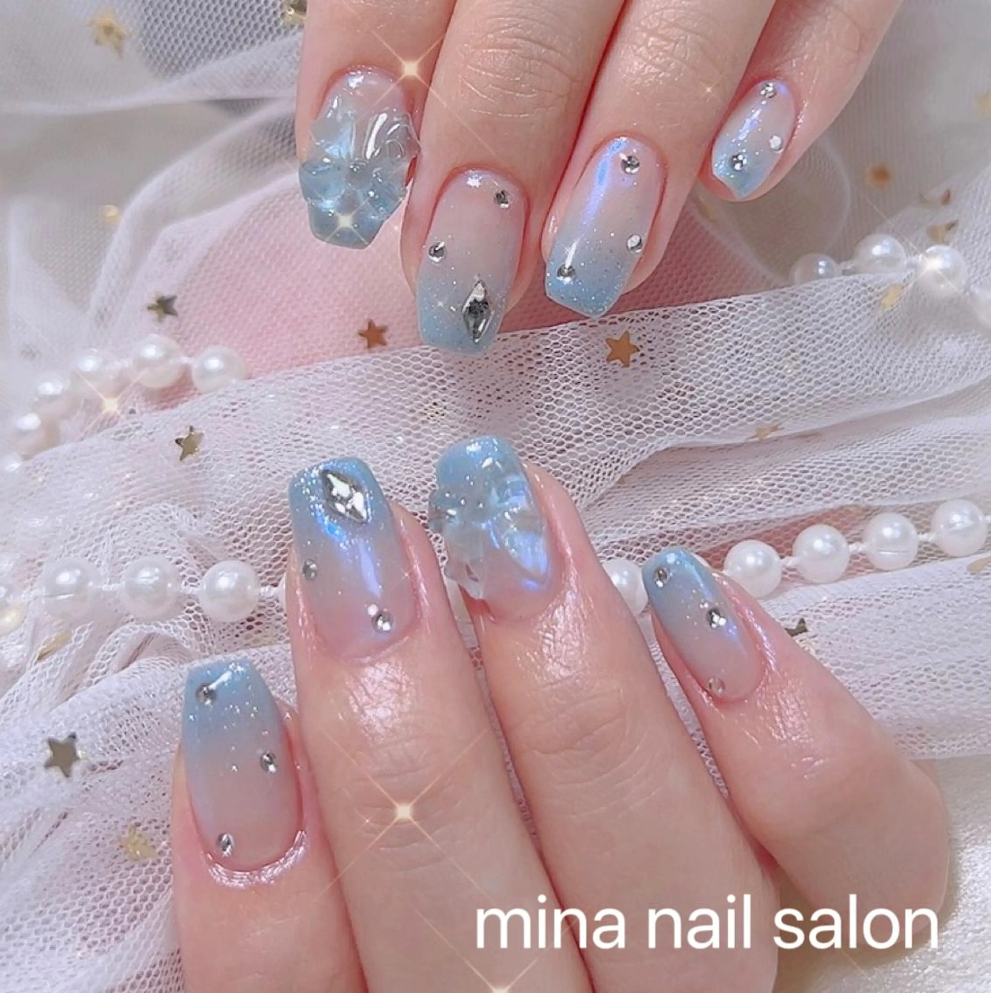 ネイル 🎀彩羽チップ 長さだし専門🎀のネイルデザイン