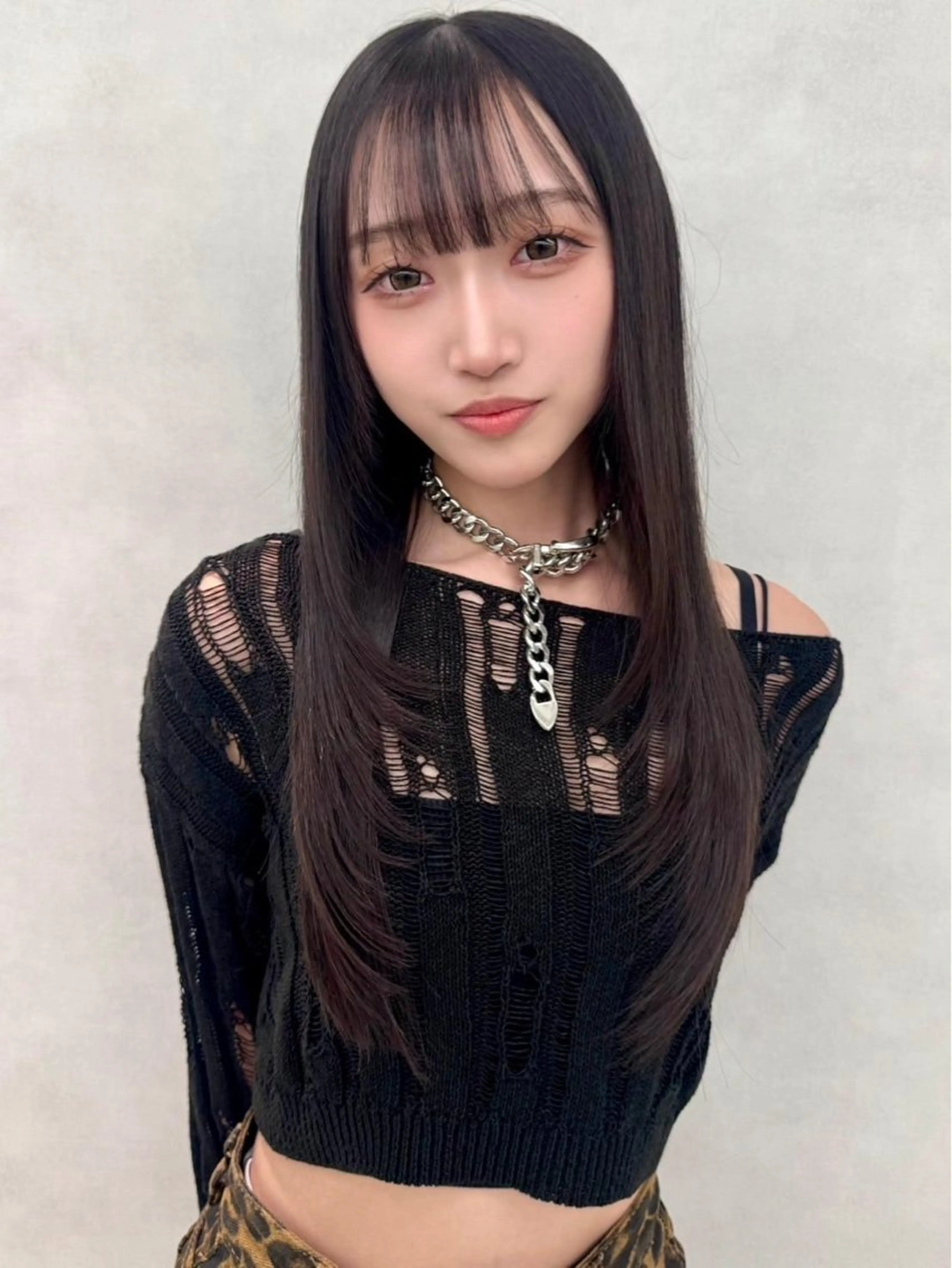 ロング カラー パーマ ヘアアレンジ カット ヘアカラー ✨韓国レイヤー/ 髪質改善✨　冨永剛のヘアスタイル