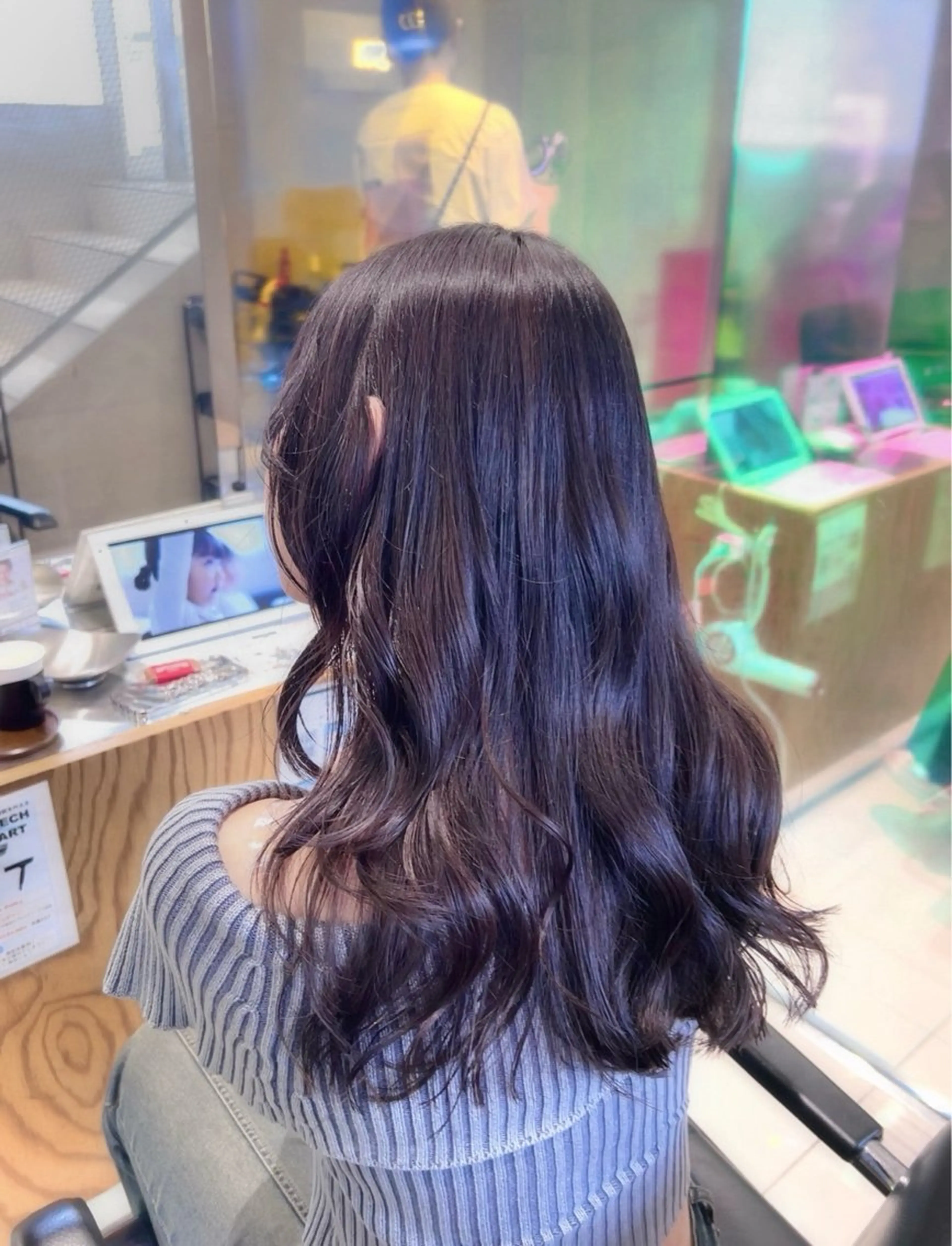 カラー くすみカラー ボブ / SEINAᯓ★のヘアスタイル