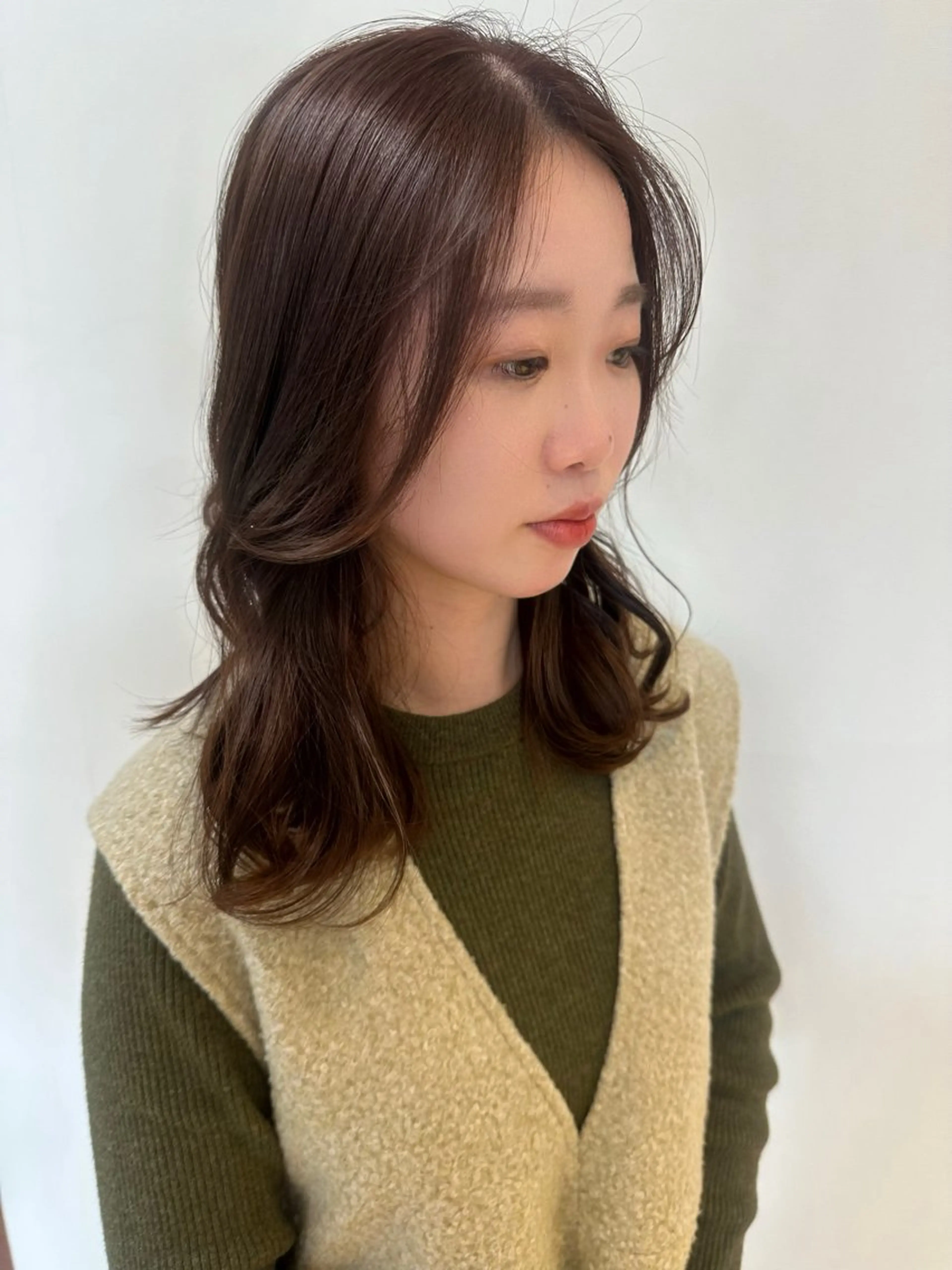 ミディアム カラー 和泉海咲/ 艶髪💖大人可愛いのヘアスタイル