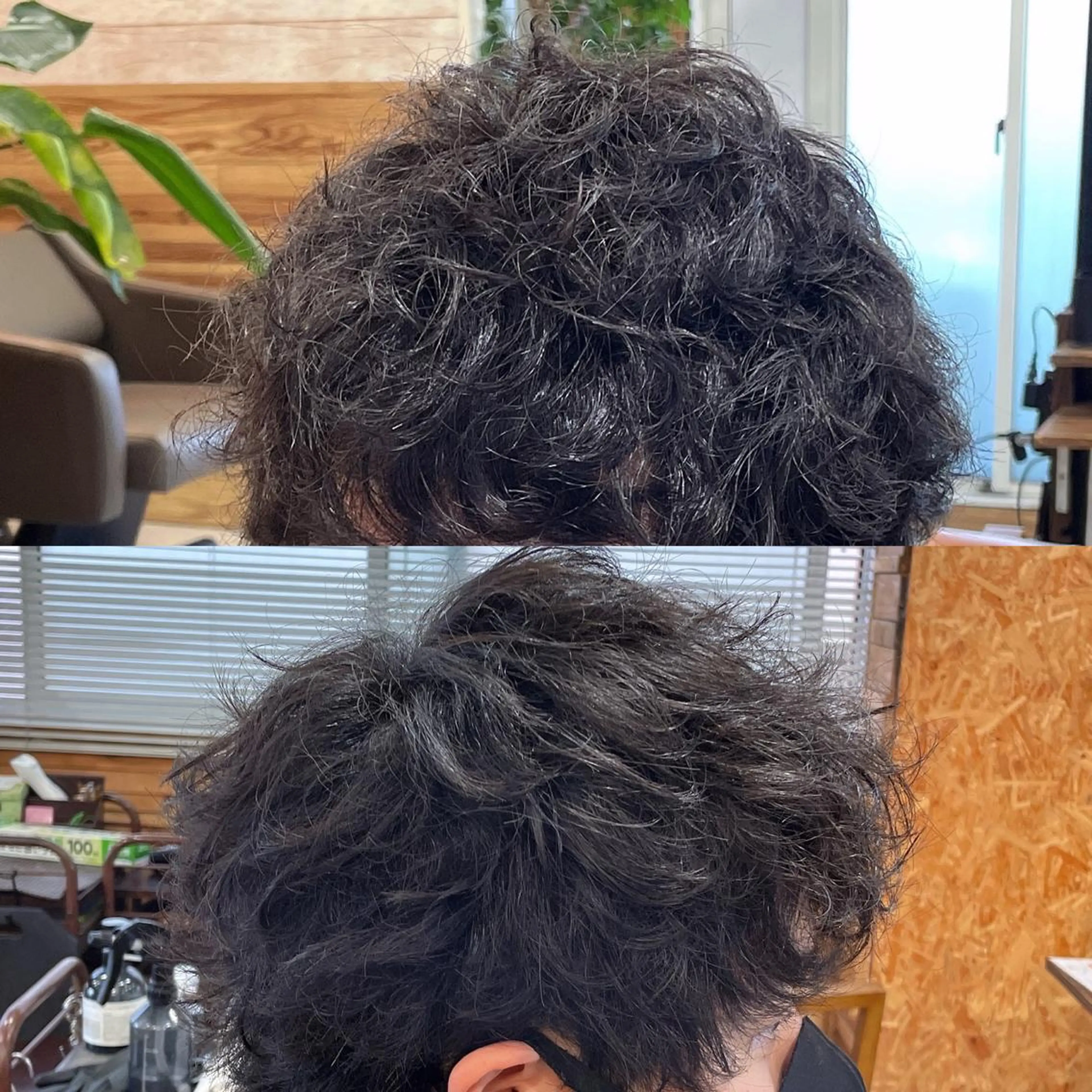 ショート メンズ メンズパーマ かんばら りょーいのヘアスタイル