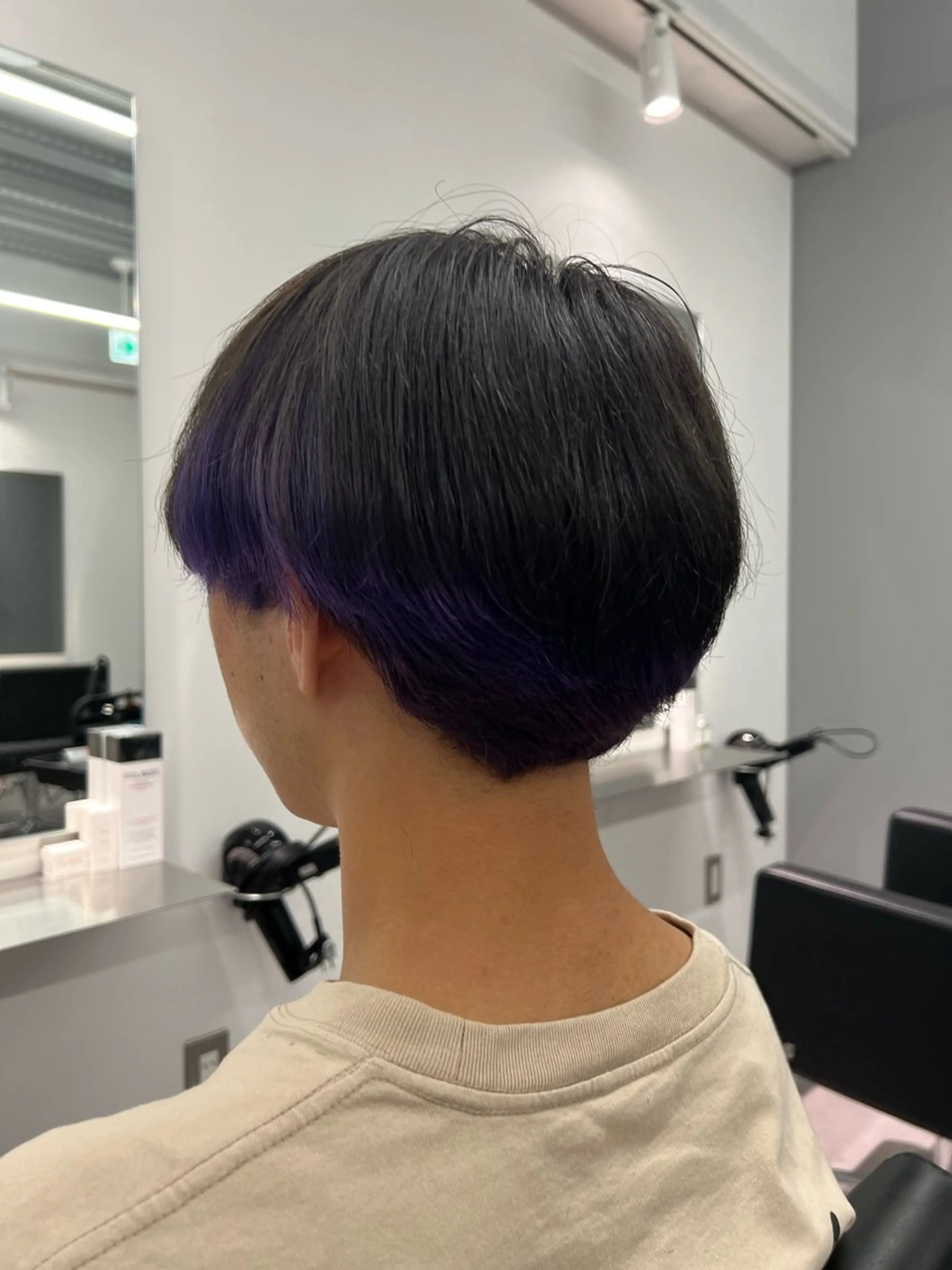 メンズ ヘアカラー 山下 光太郎のヘアスタイル