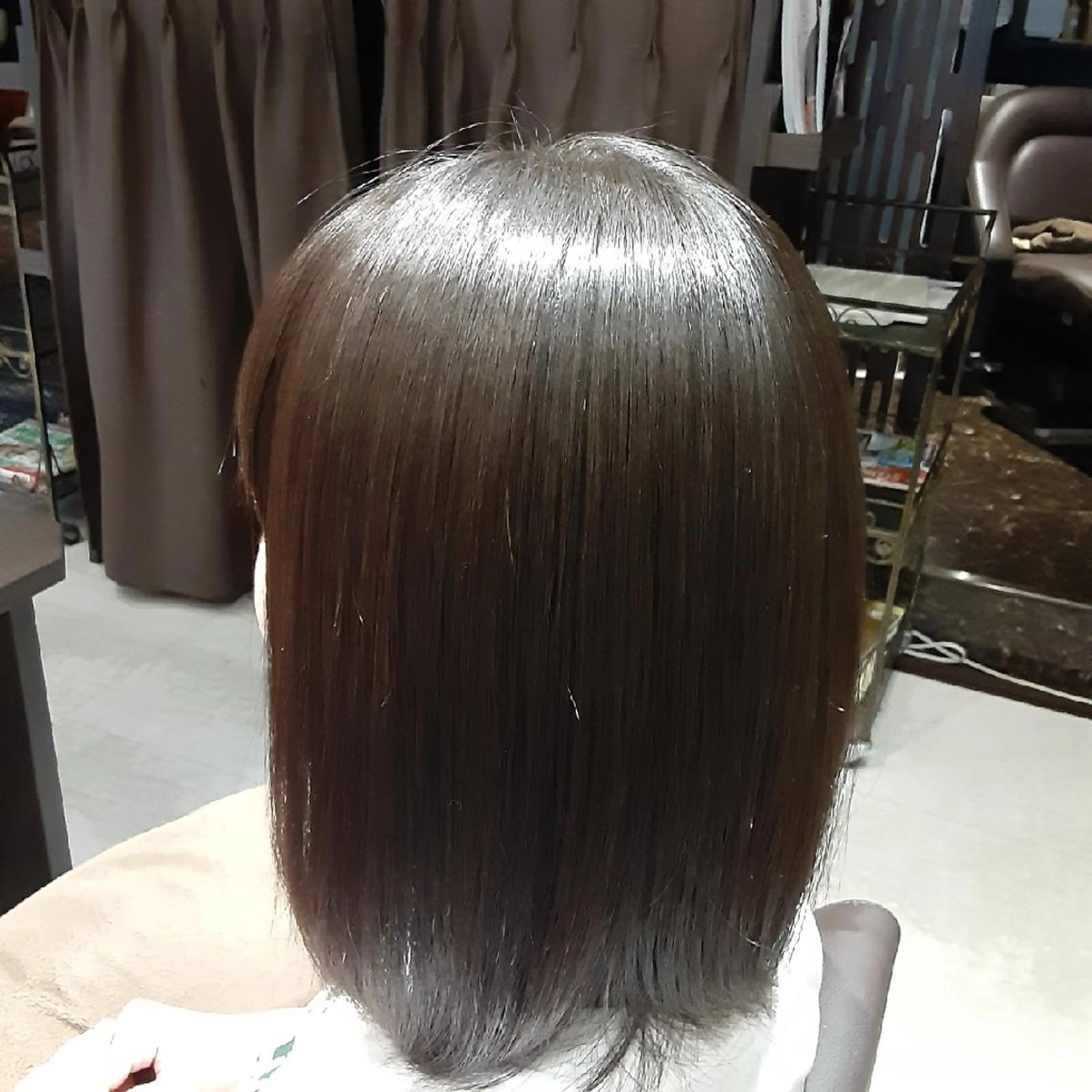 ミディアム カット 縮毛矯正 AHL creation所属・美髪矯正師☆ 牛田のヘアスタイル