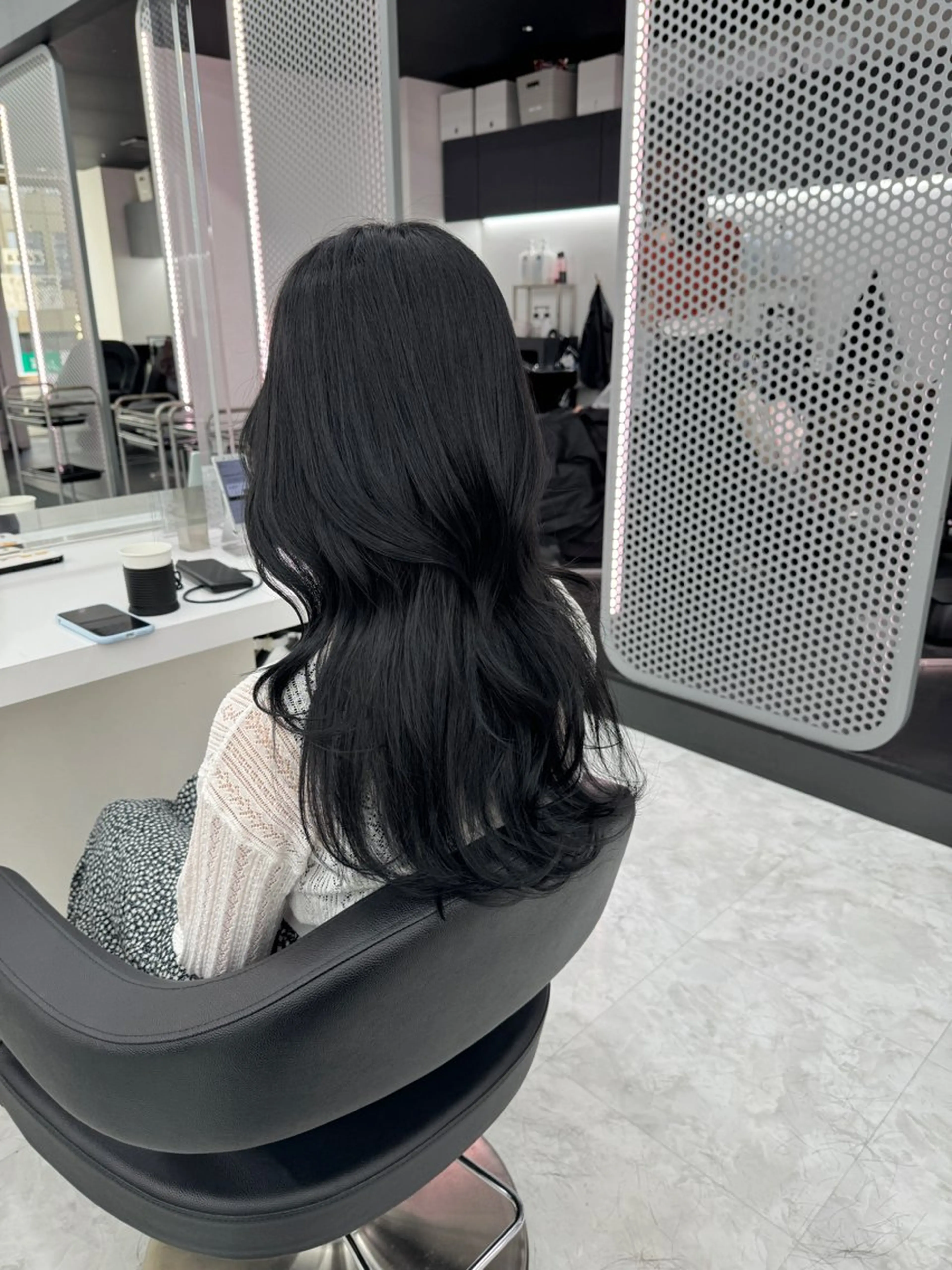 ロング カラー カット ヘアカラー ヘッドスパ ヘアセット 💖透明感カラー＆暗 髪専門💖Akariのヘアスタイル