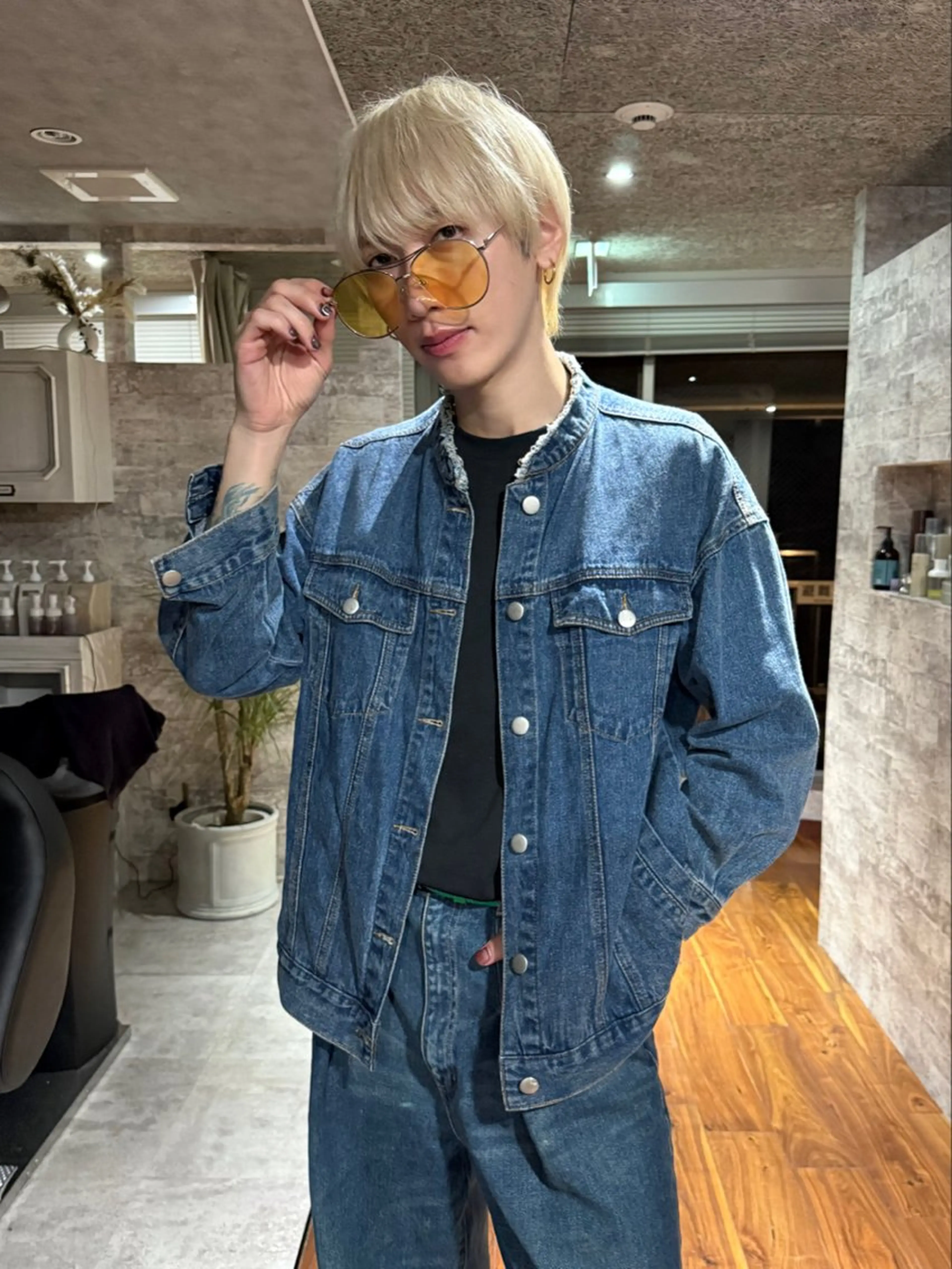 ショート カラー ハイトーンカラー カット ヘアカラー トリートメント mai / linoah˚✧のヘアスタイル
