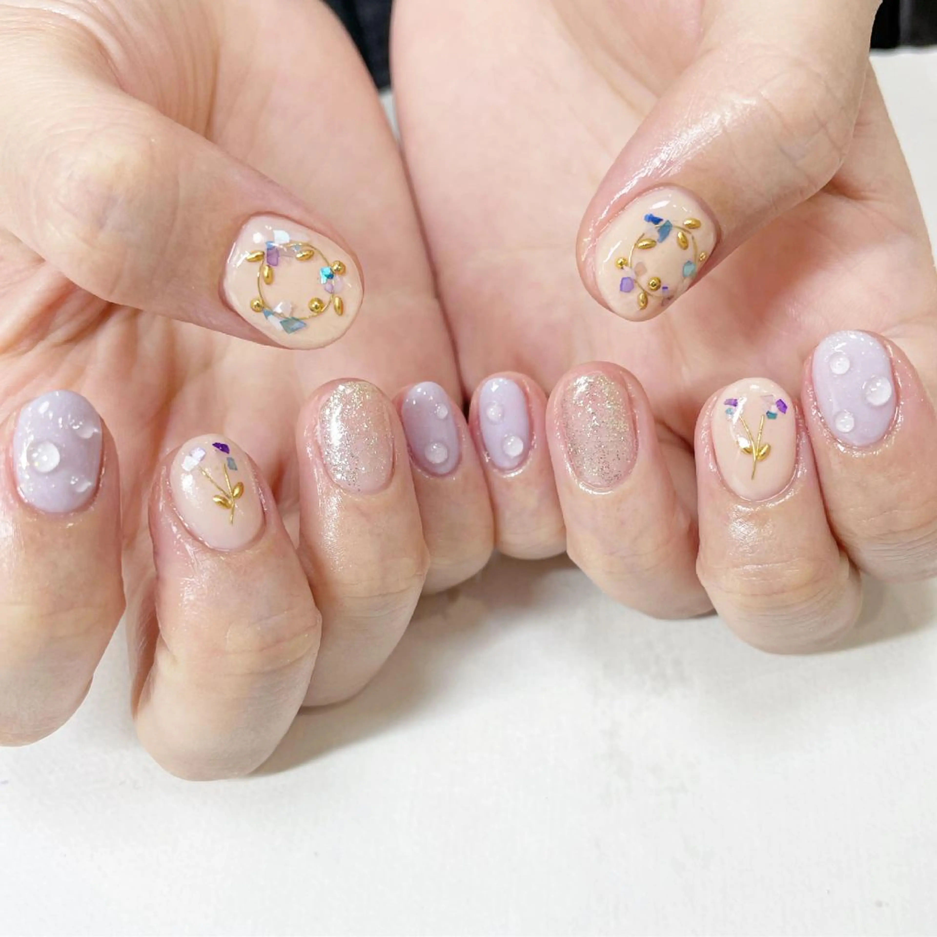 ネイル ハンドネイル フットネイル Minaminail やり放題ネイル🍓のネイルデザイン