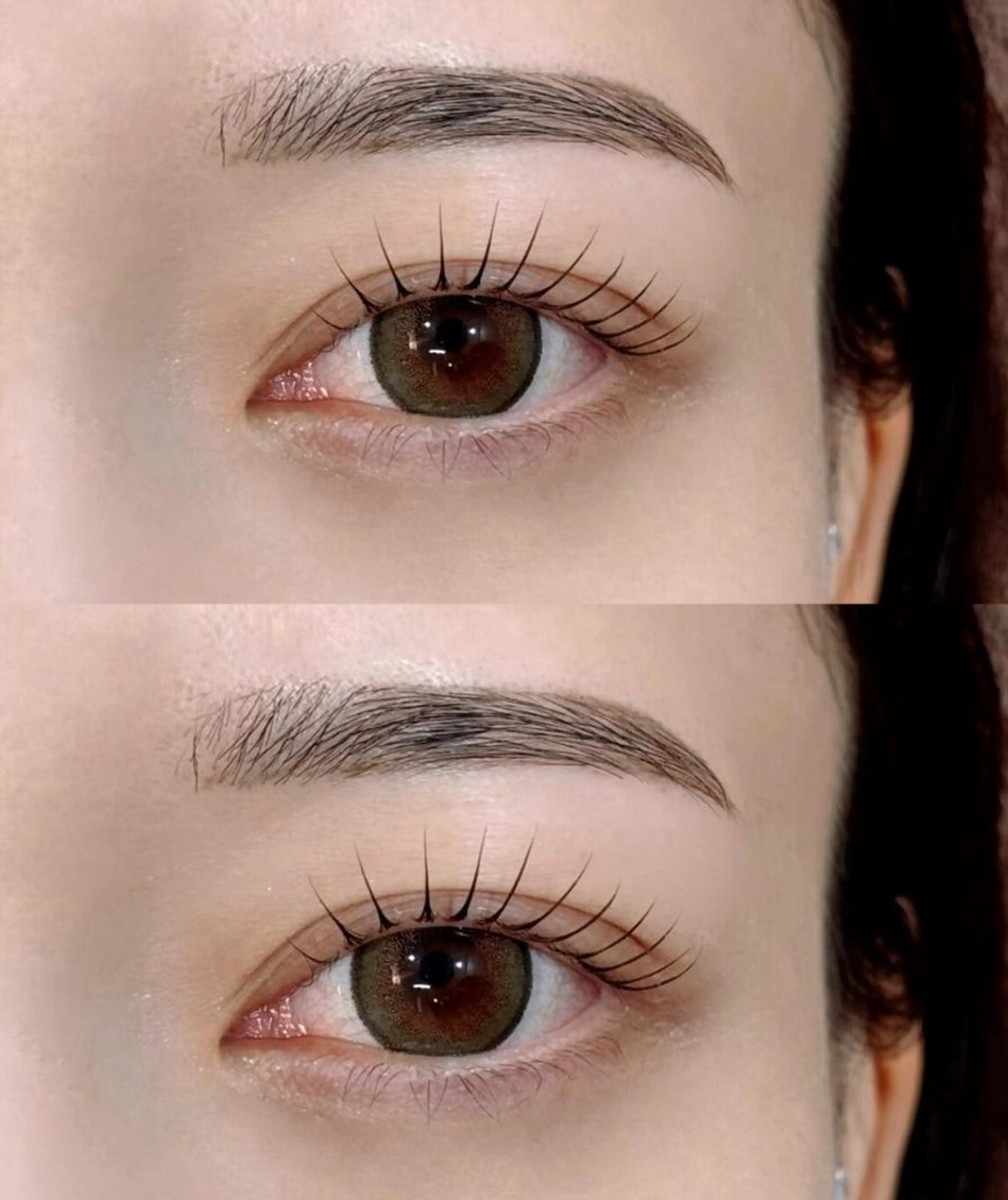 【1番人気！】眉毛ワックス+まつげパーマ（アイシャンプー付）の写真