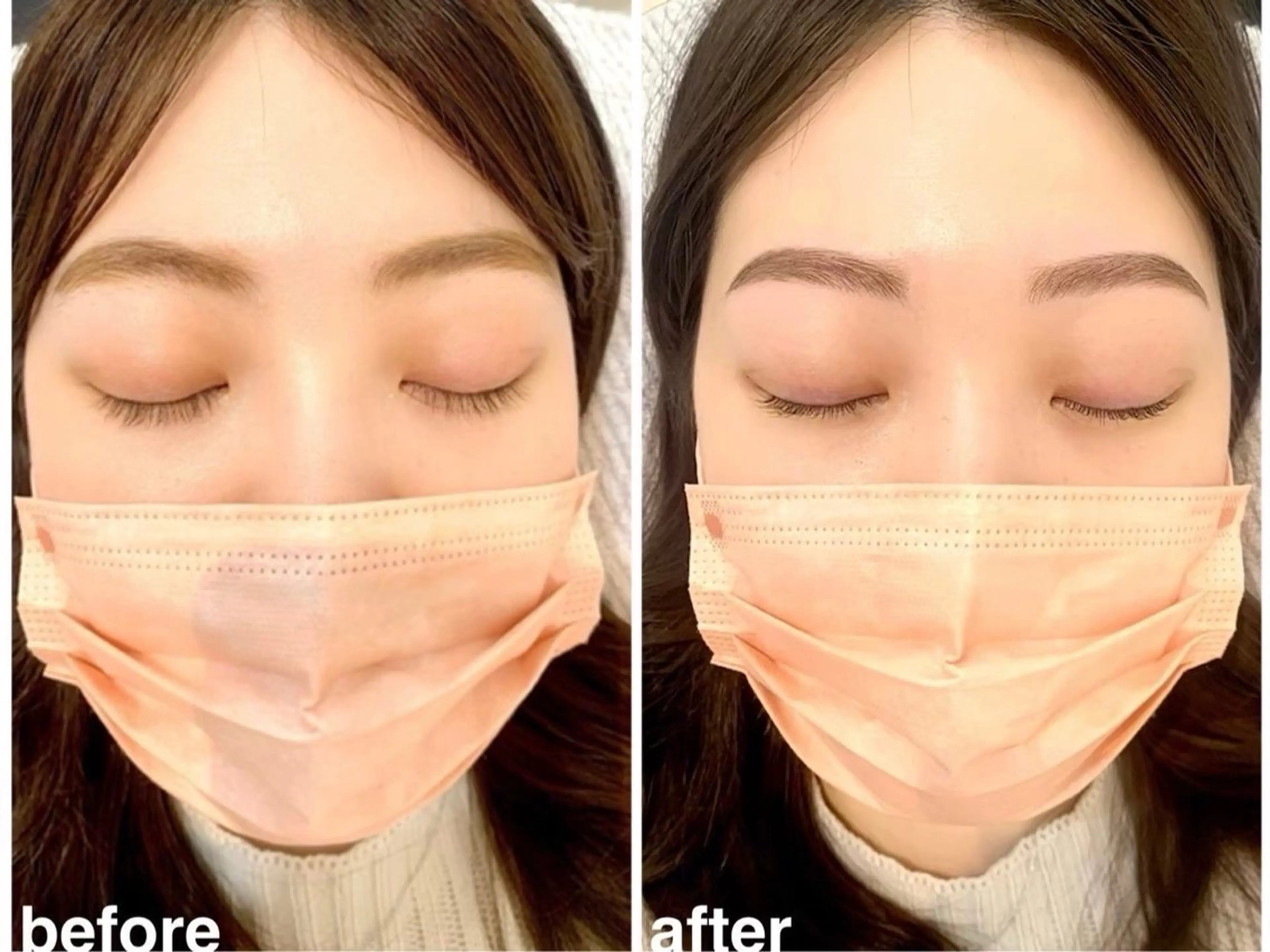 アイブロウ 眉毛ワックス脱毛 Lucia eyelash salon (ルチア)所属・Lucia 吉田のマツエク・マツパデザイン