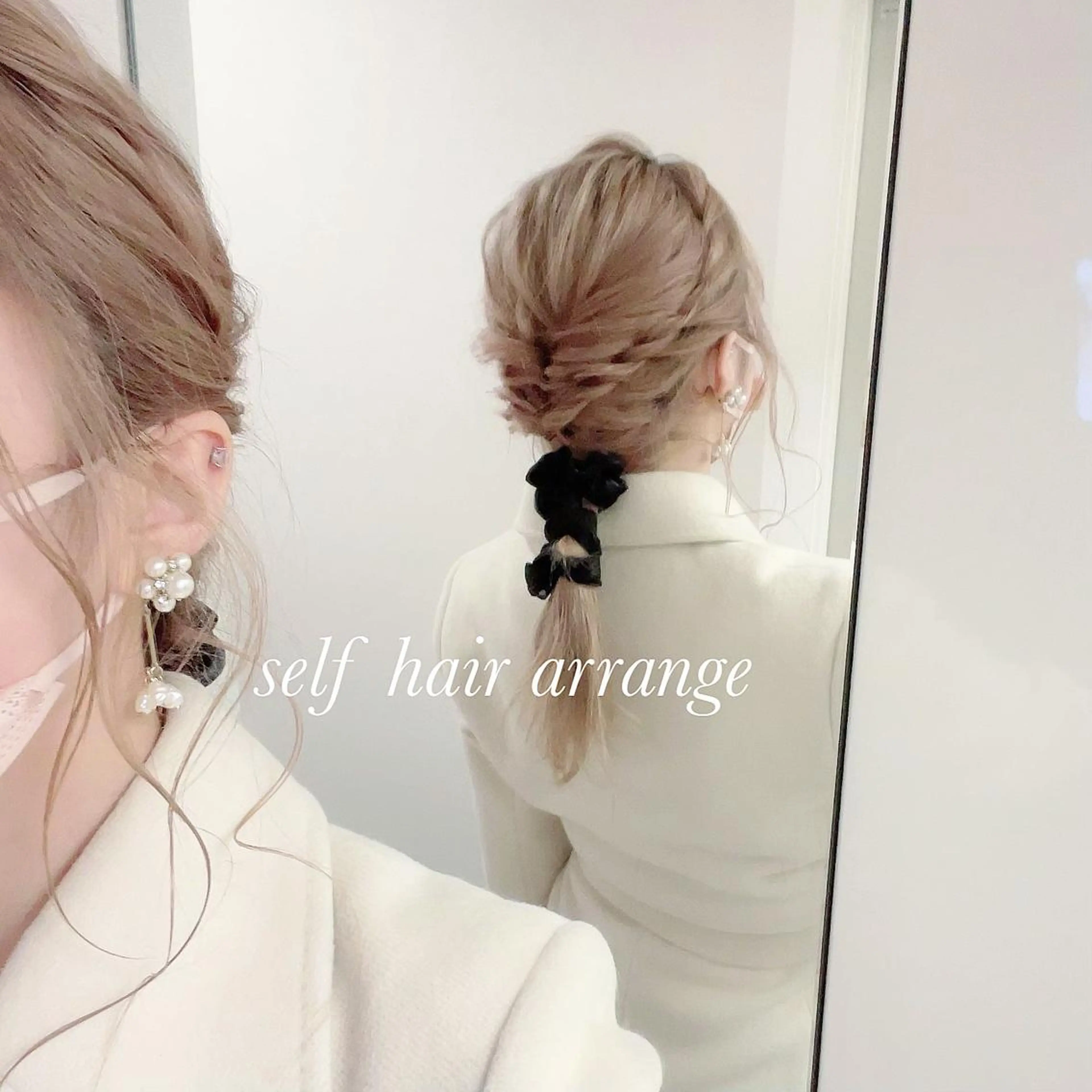 ミディアム ヘアアレンジ owl（オウル）所属・owl（オウル） Momoのヘアスタイル
