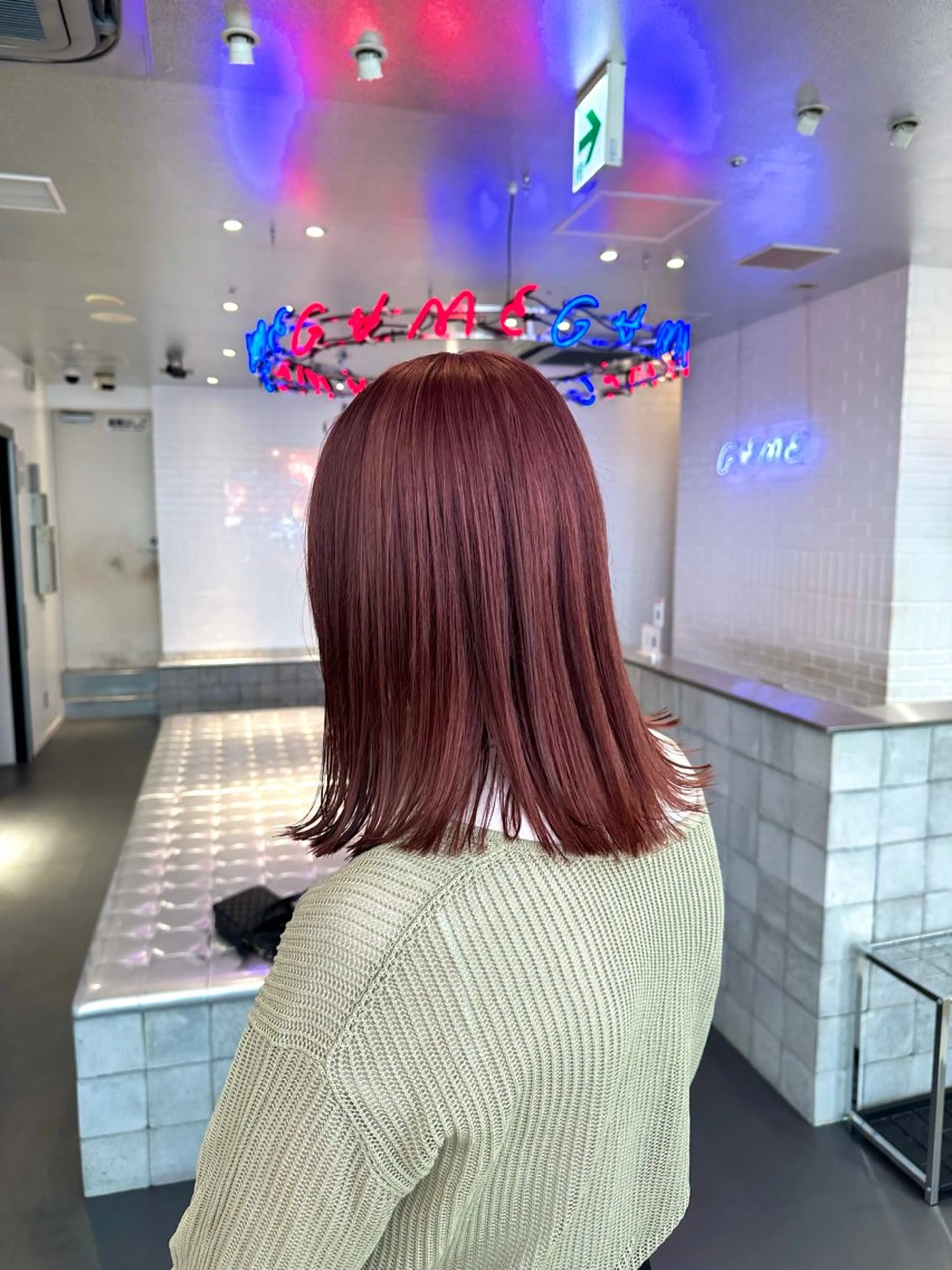 ロング カラー カット ヘアカラー トリートメント 🌈ベージュ艶髪🌈 ボブ/ユウトのヘアスタイル