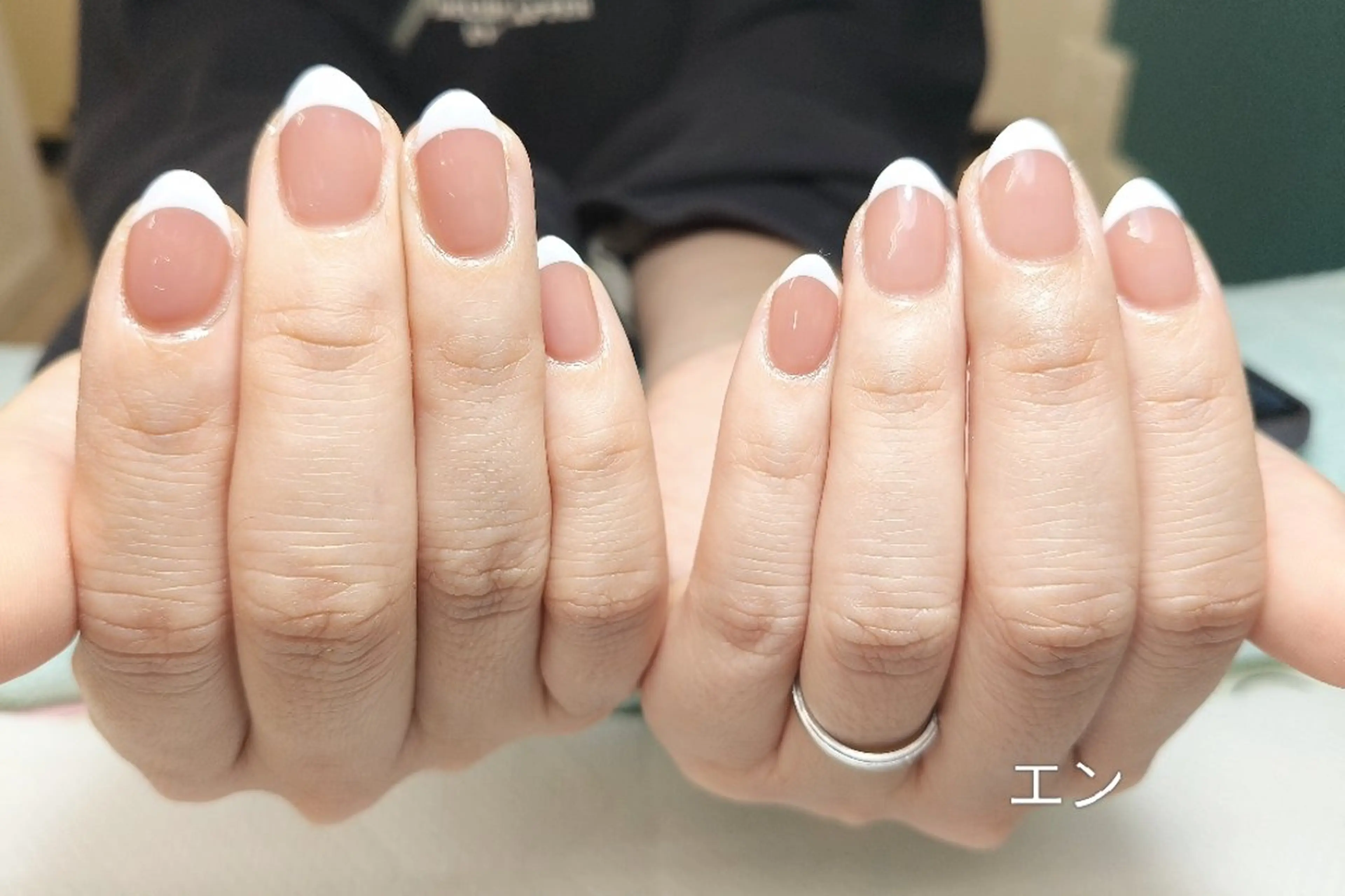 ネイル フレンチネイル エ ンのネイルデザイン