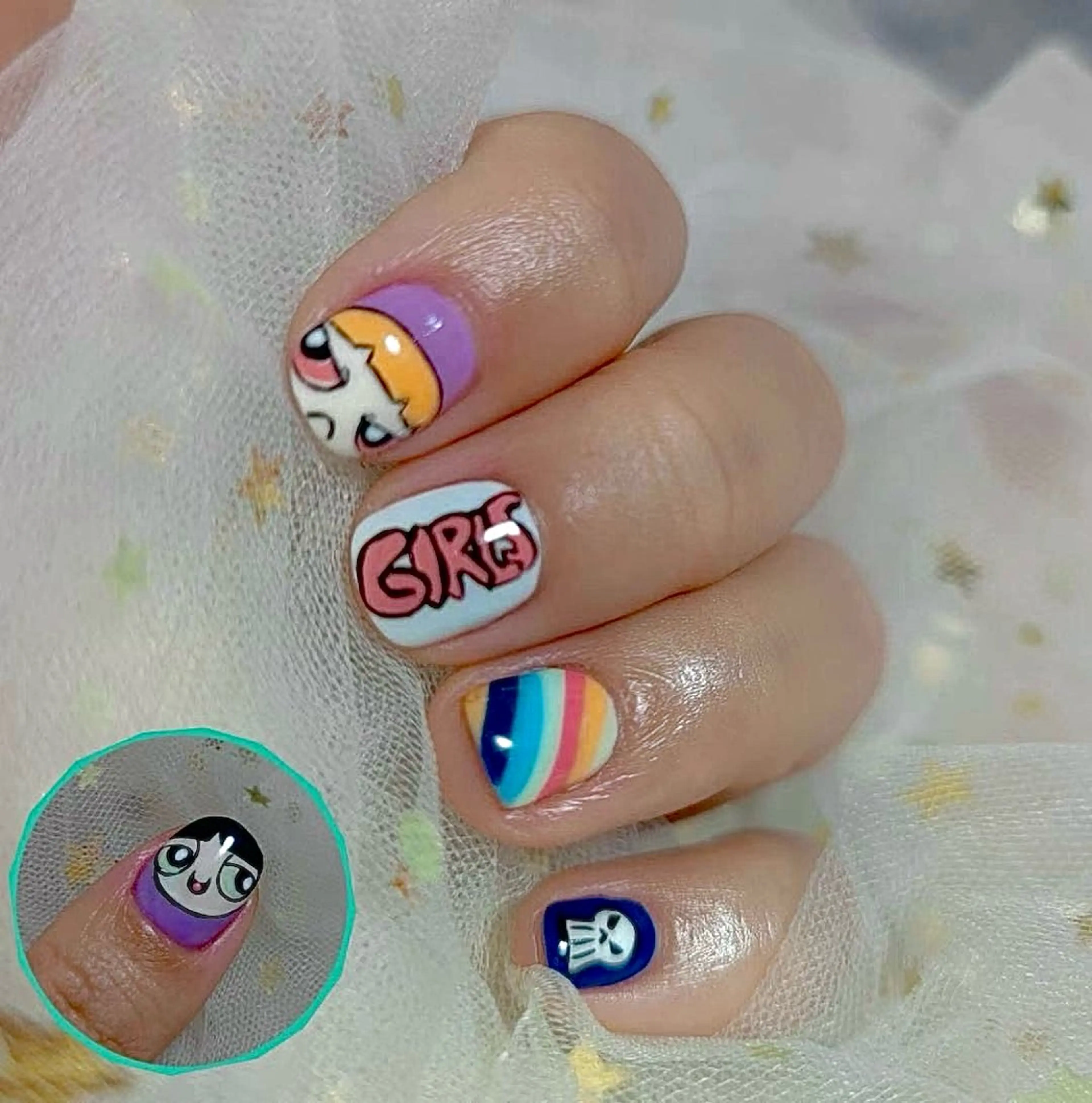 ネイル ハンドネイル RinRin　nail所属・孔 ジンシェンのネイルデザイン