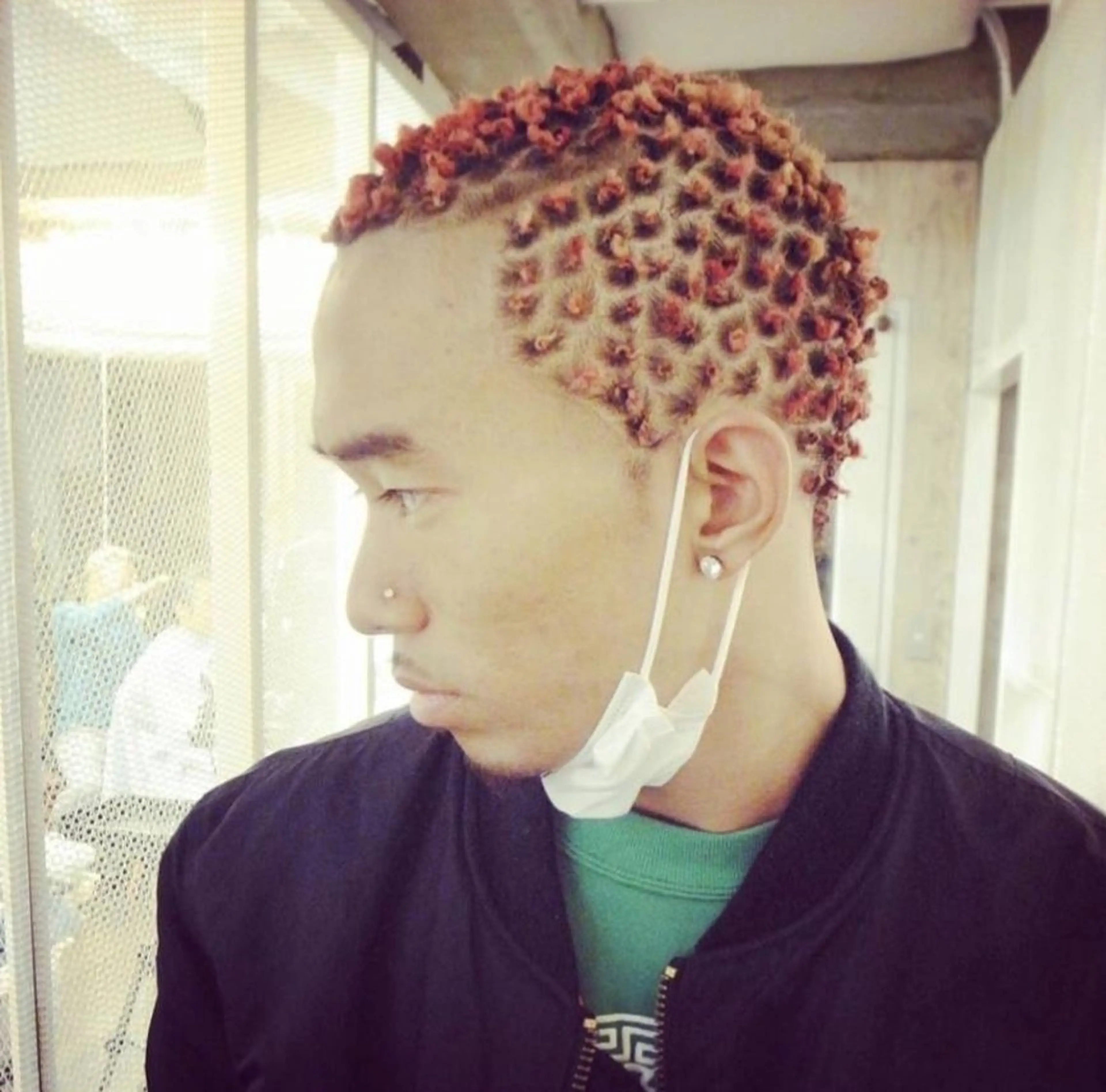 パーマ メンズ ショート  渡辺 マリのヘアスタイル