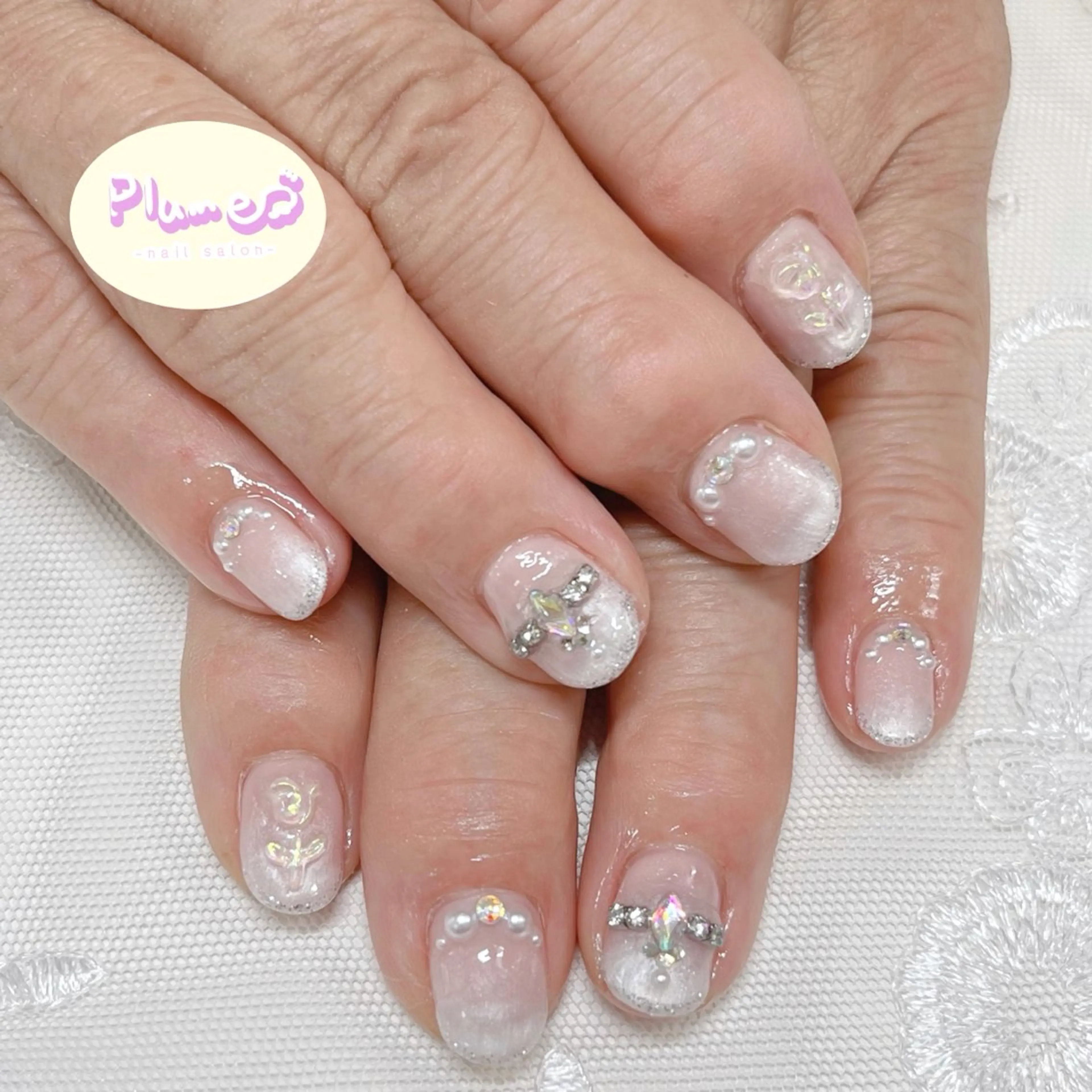 ネイル ハンドネイル plume nail ☆韓国ネイルのネイルデザイン