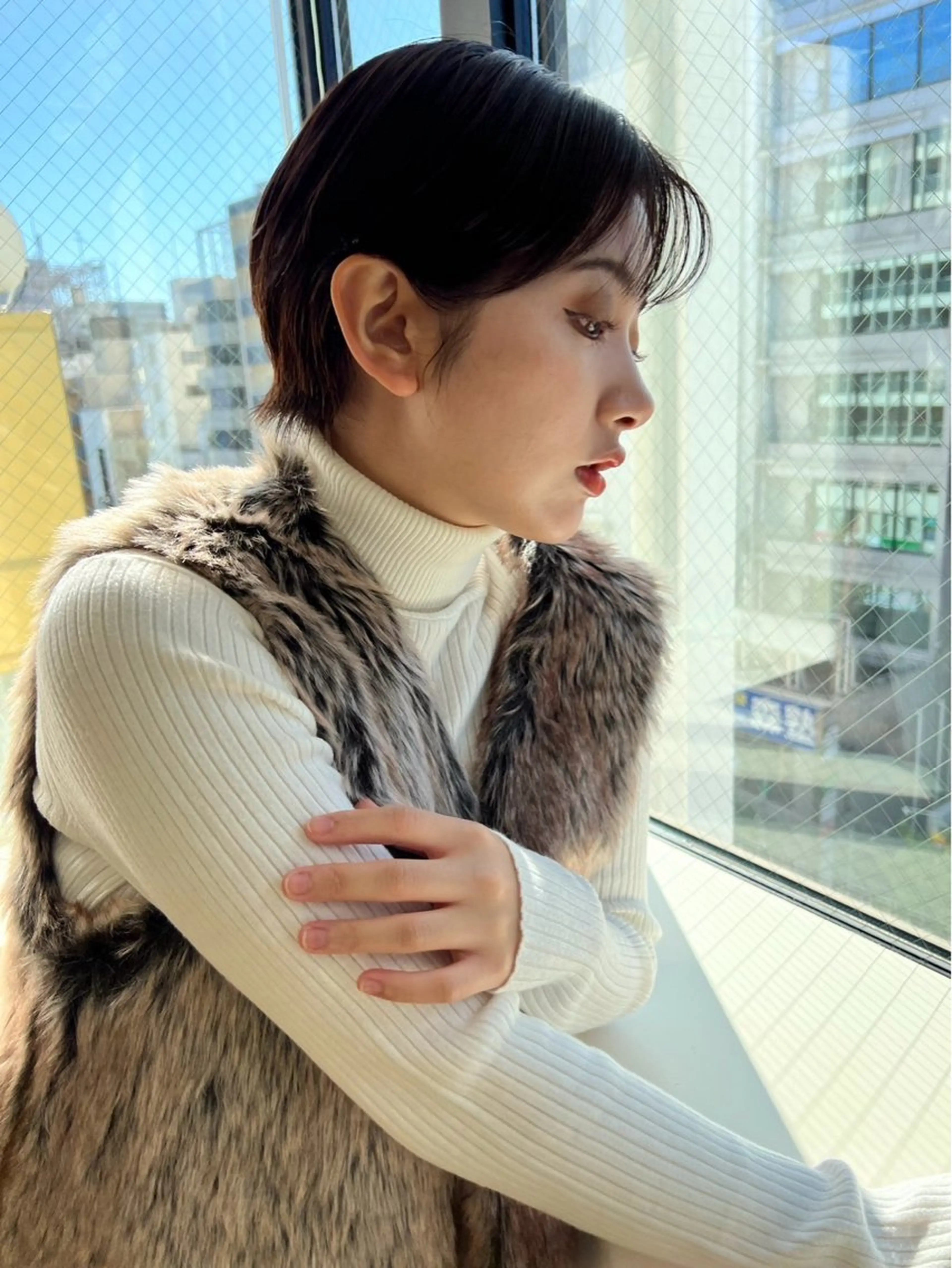 ショート 無料カットモデル 池袋店／古屋のヘアスタイル