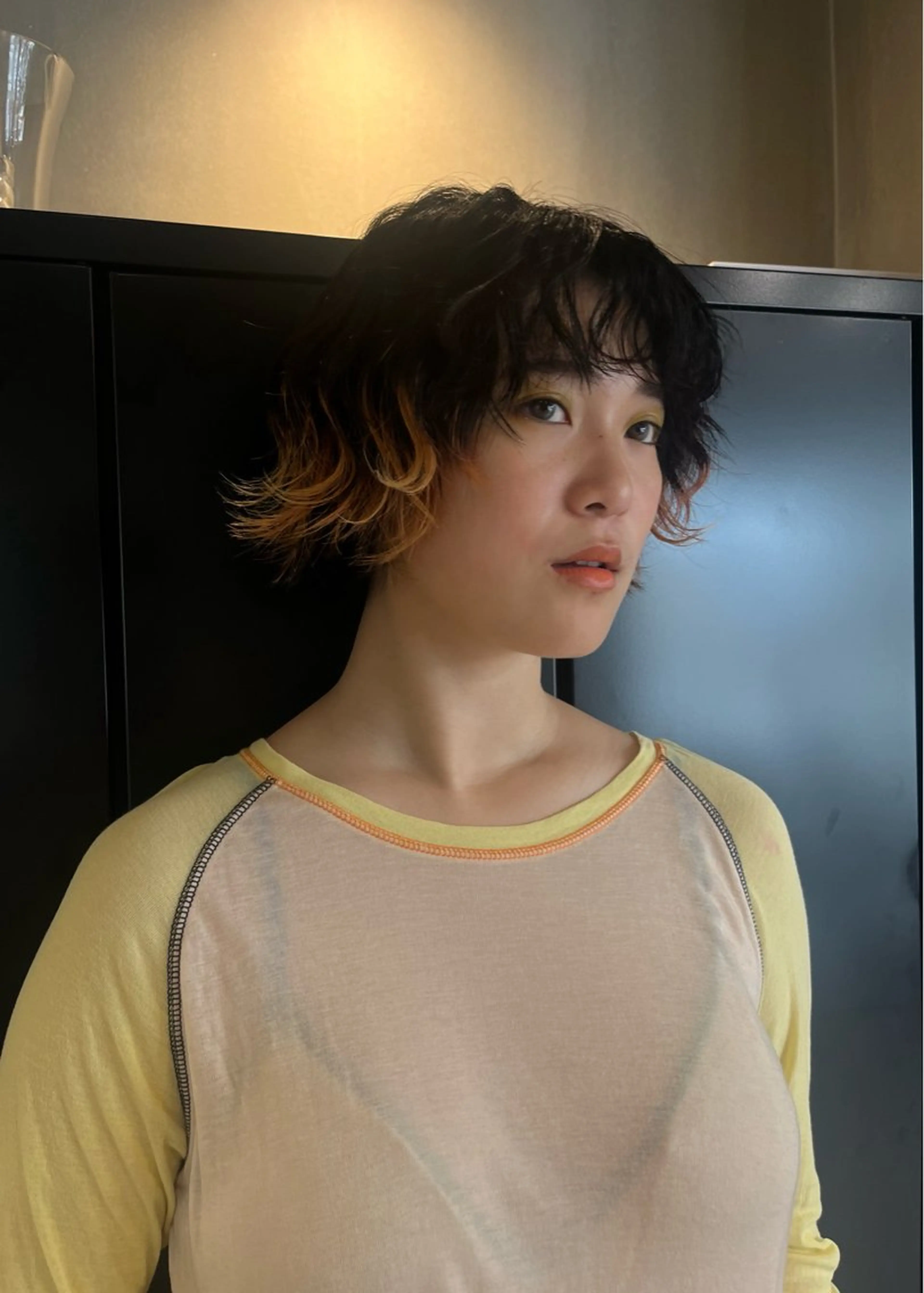 ショート カラー L'Atelier所属・hashimoto kaedeのヘアスタイル