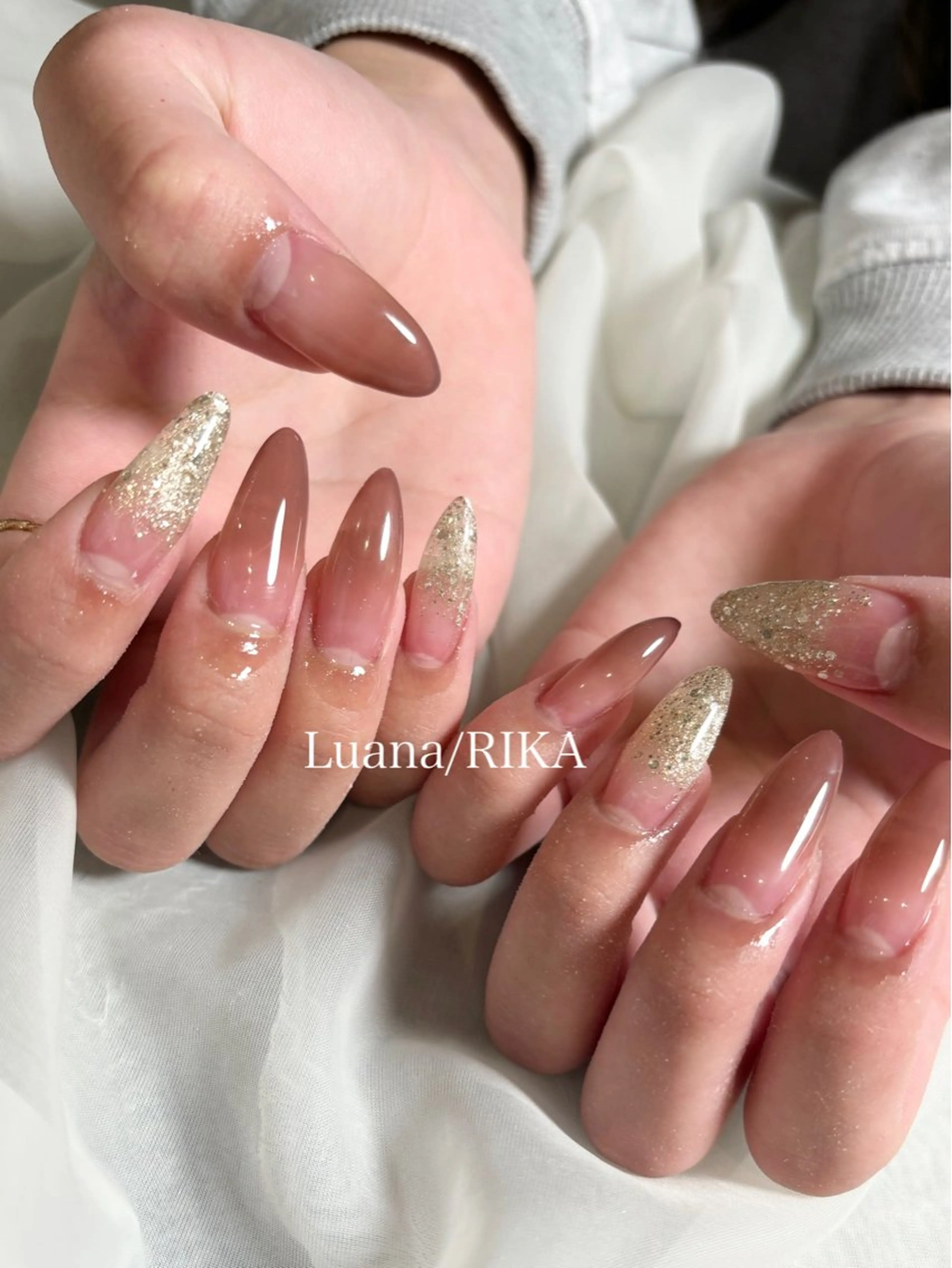 ネイル ハンドネイル Nail Salon Luana Rikaのネイルデザイン