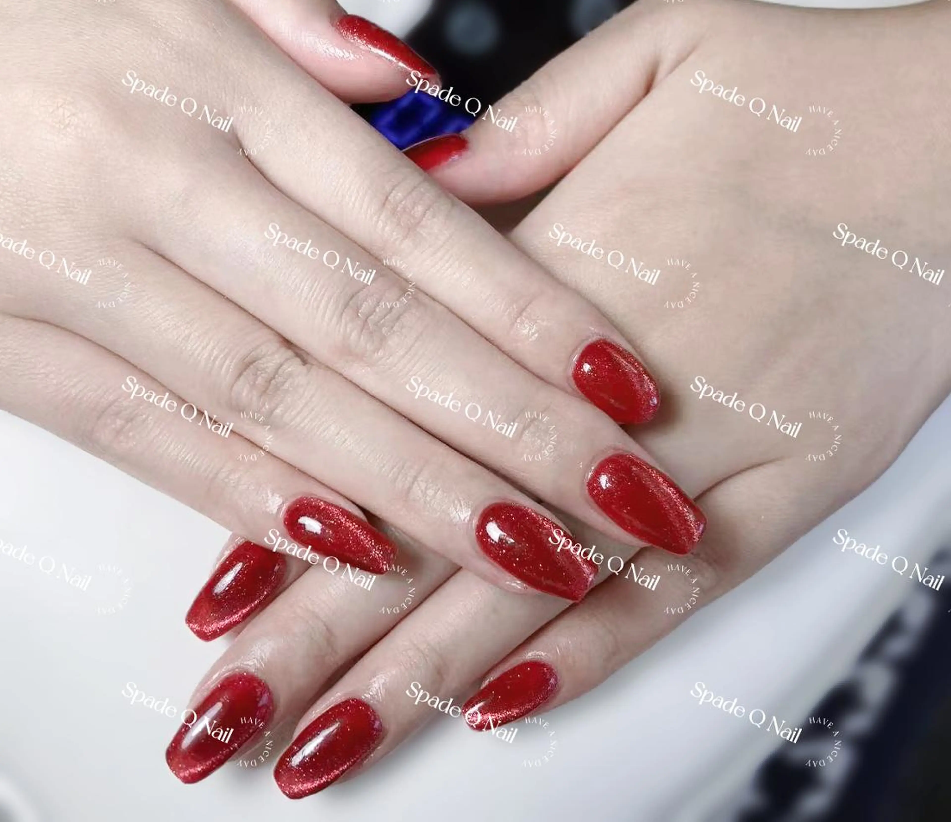 ネイル ハンドネイル ハンドケア Spade Q Nailのネイルデザイン