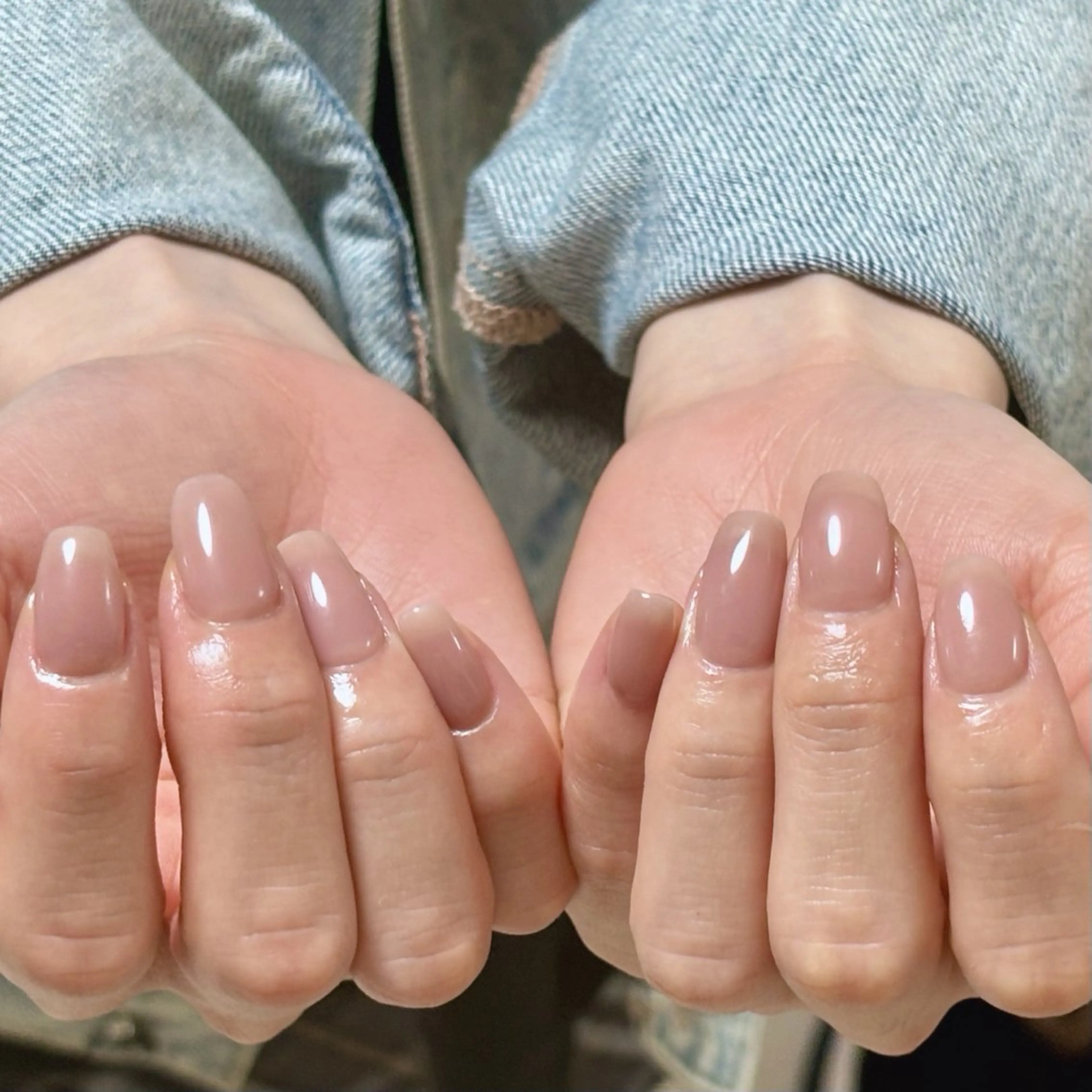 ネイル マグネットネイル ニュアンスネイル ワンカラーネイル ワンホンネイル ハンドネイル IYOU NAIL町田店所属・IYOUNAIL- Piggyのネイルデザイン
