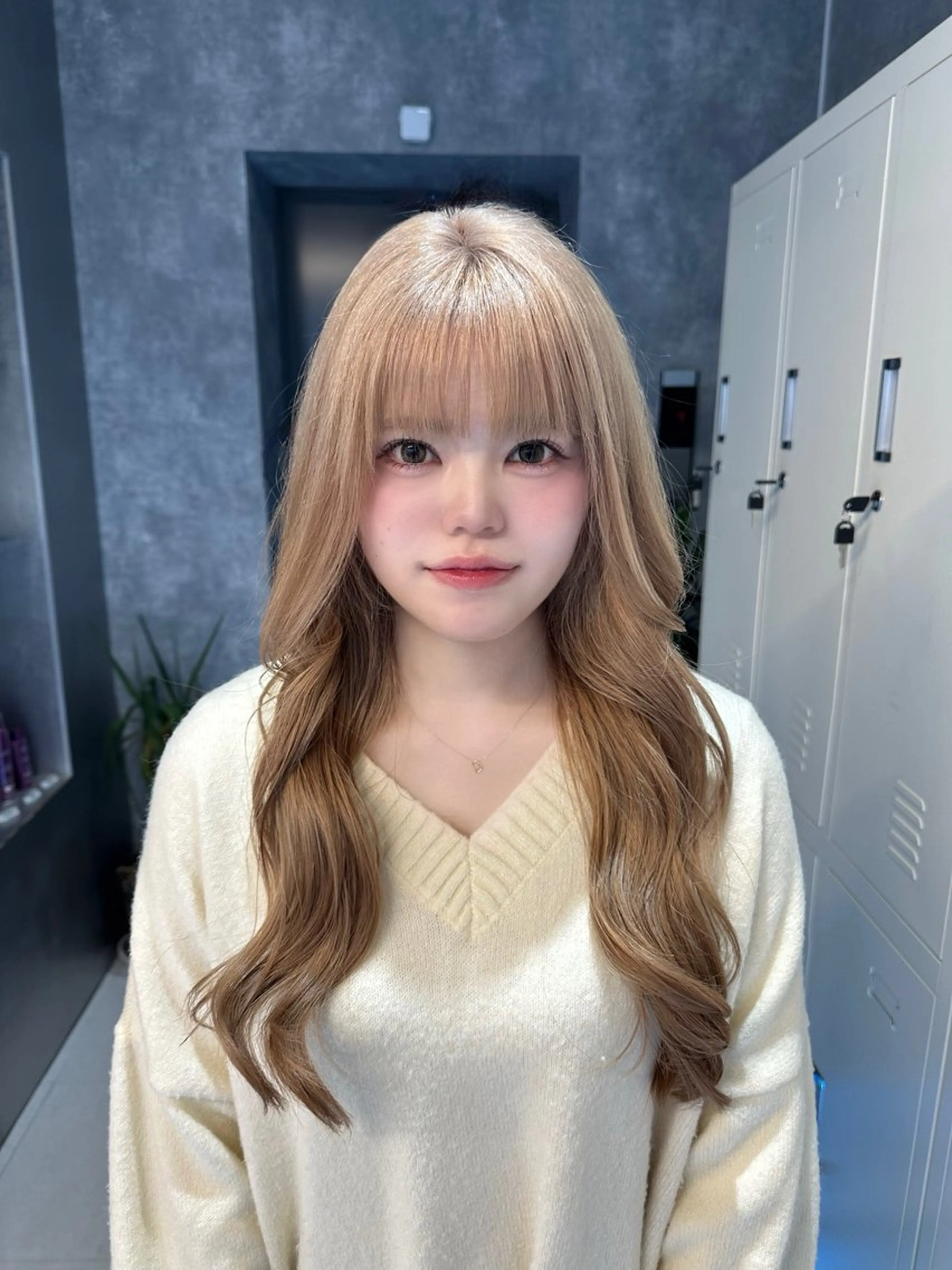 ロング カラー ヘアアレンジ face所属・🦋艶カラー🦋 sakiaのヘアスタイル