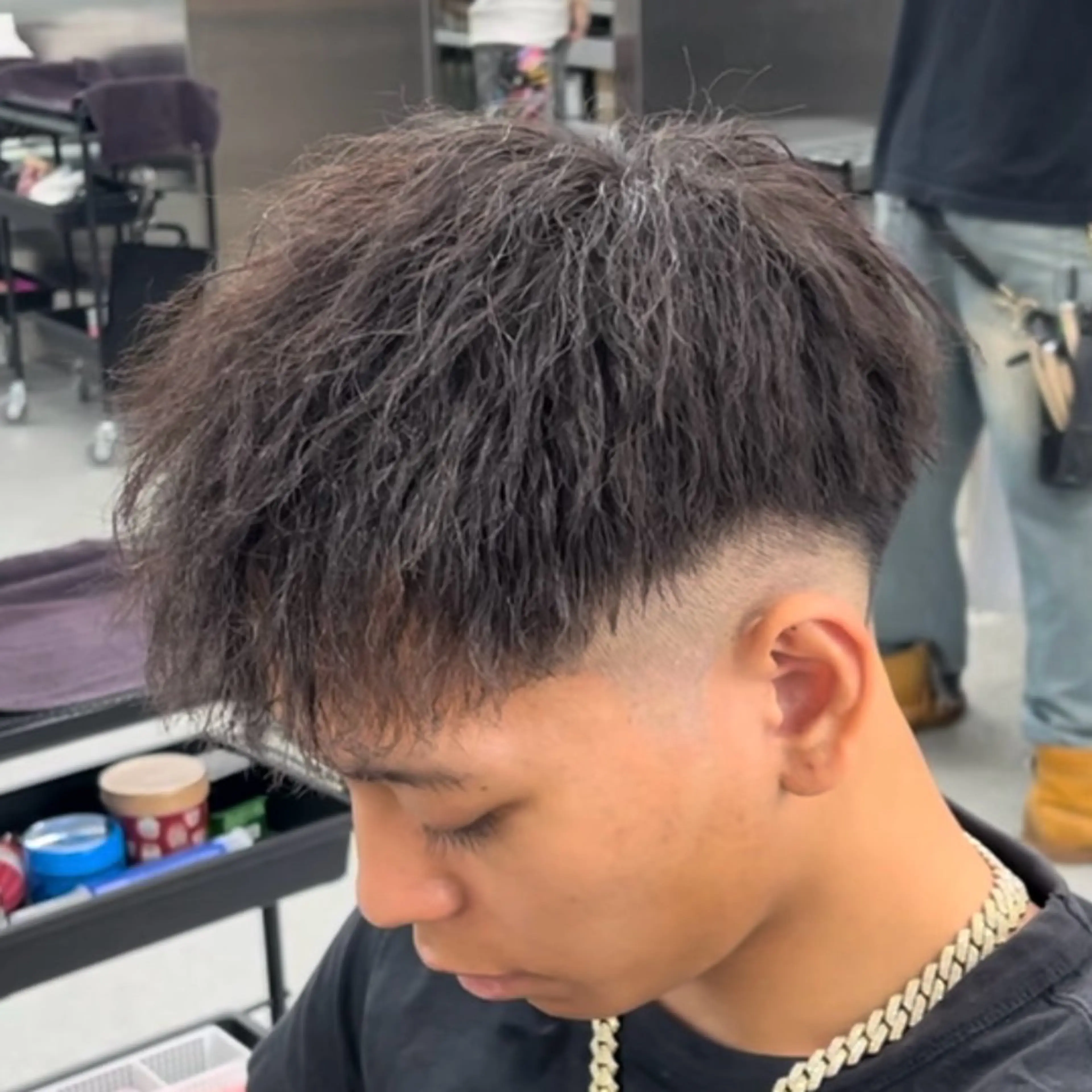 パーマ メンズ 🔥メンズカット＋パ ーマ🔥菊池一真のヘアスタイル