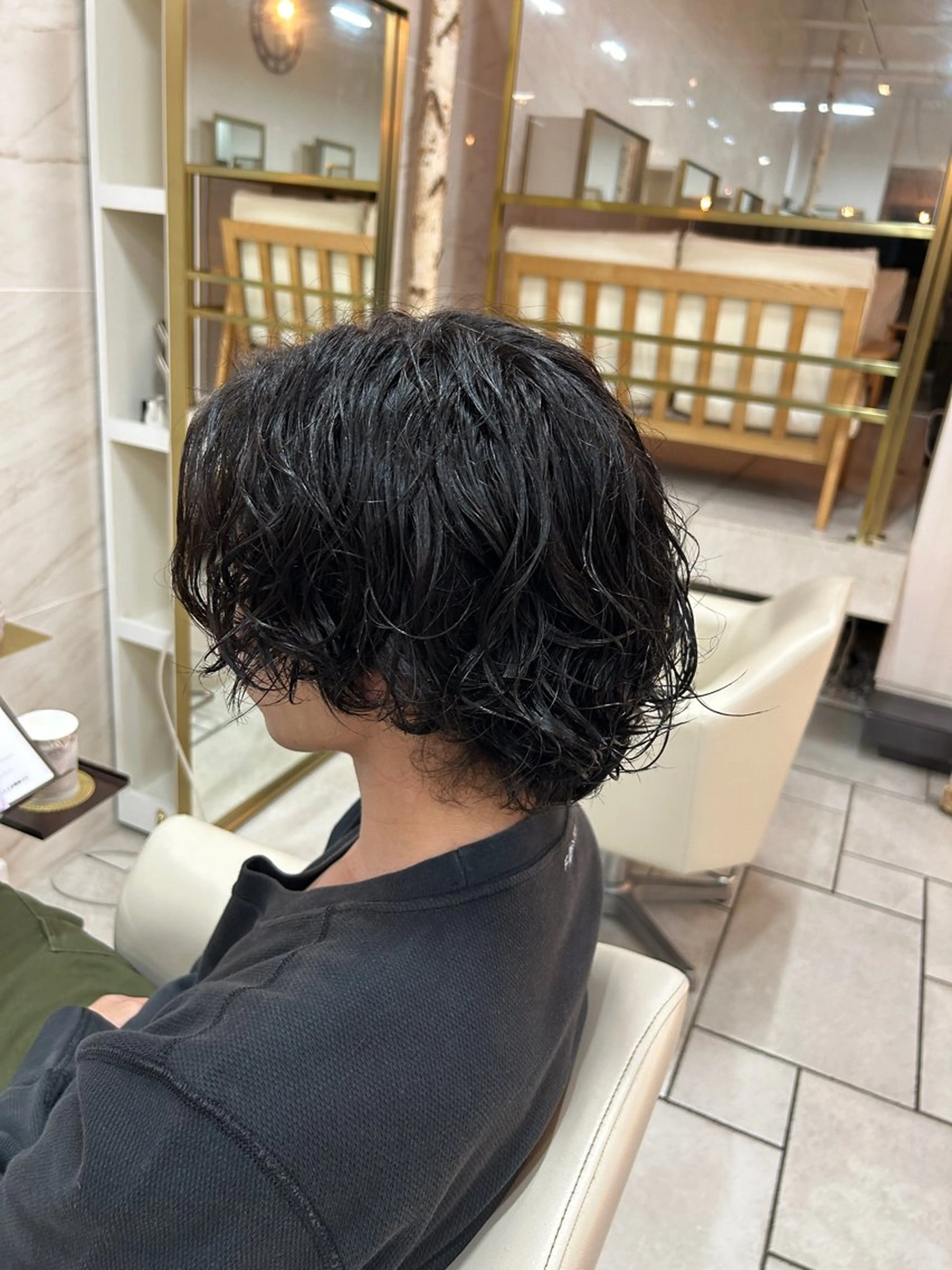 パーマ 林 唯翔のヘアスタイル