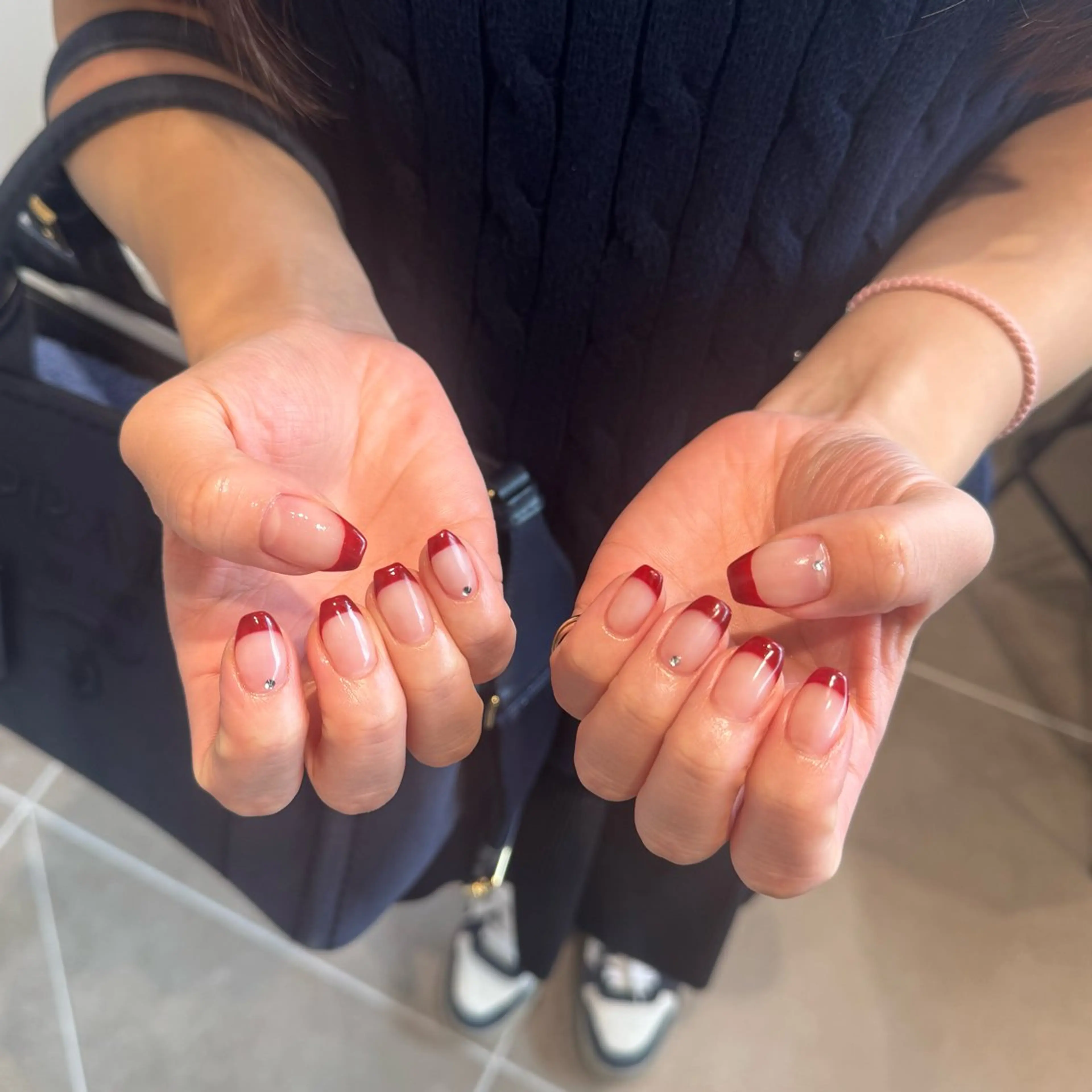 ネイル フレンチネイル Miyao Mikiのネイルデザイン