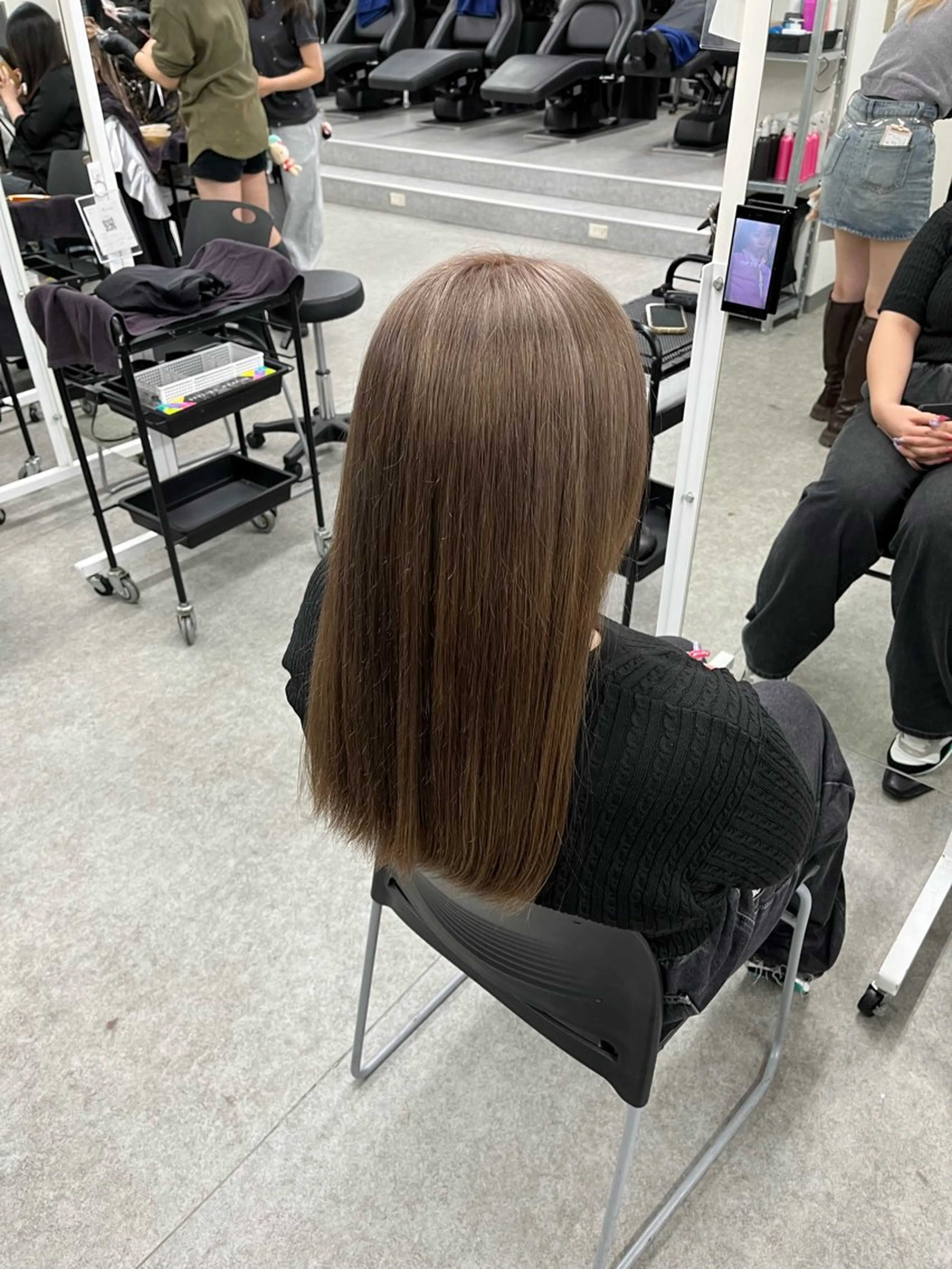 ロング カラー ヘアカラー Yumaモテ暖色🫧 /似合わせカットのヘアスタイル