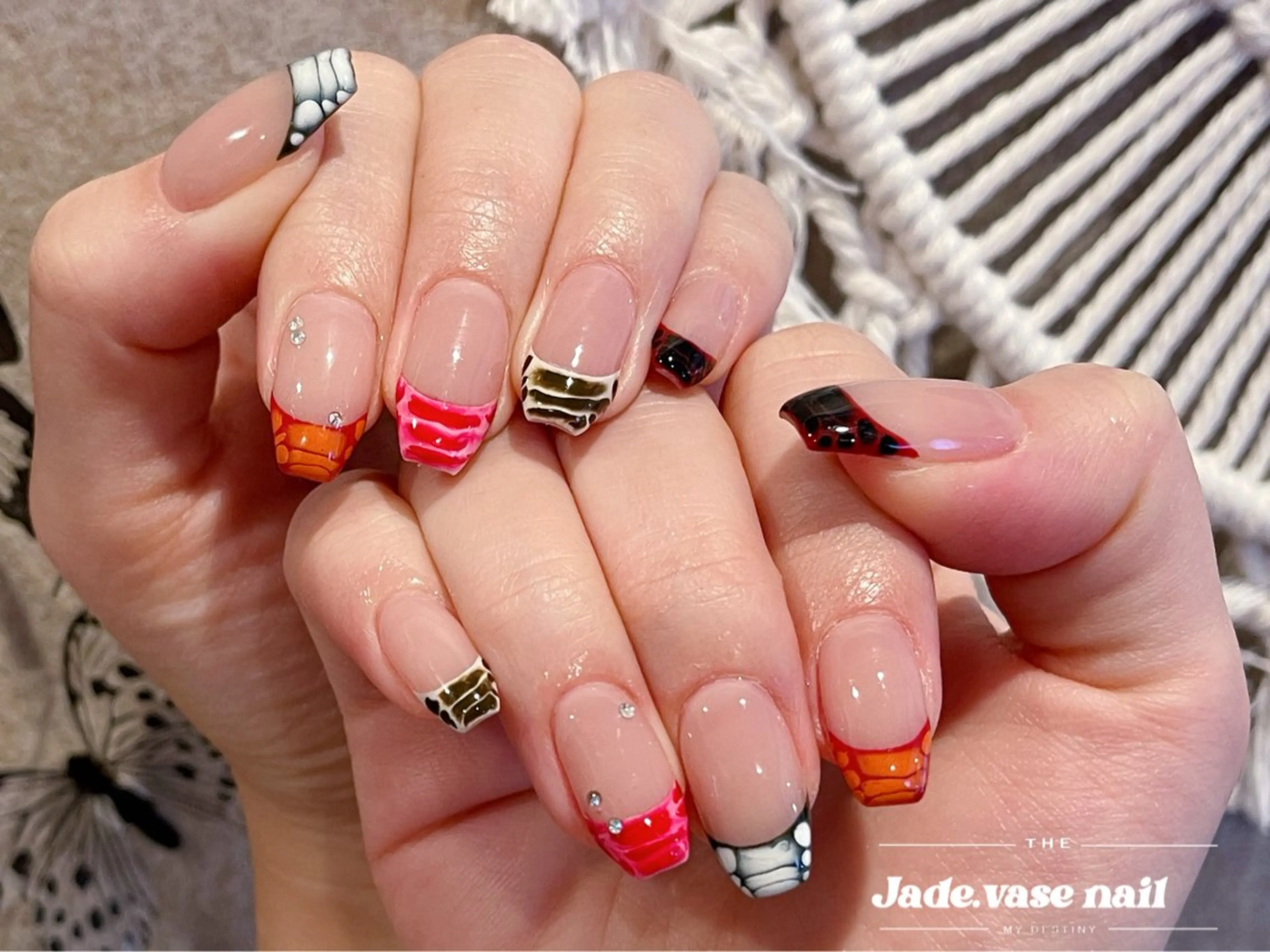 ネイル ハンドネイル ハンドケア ✰Jade.vase 銀座一丁目・東銀座のネイルデザイン