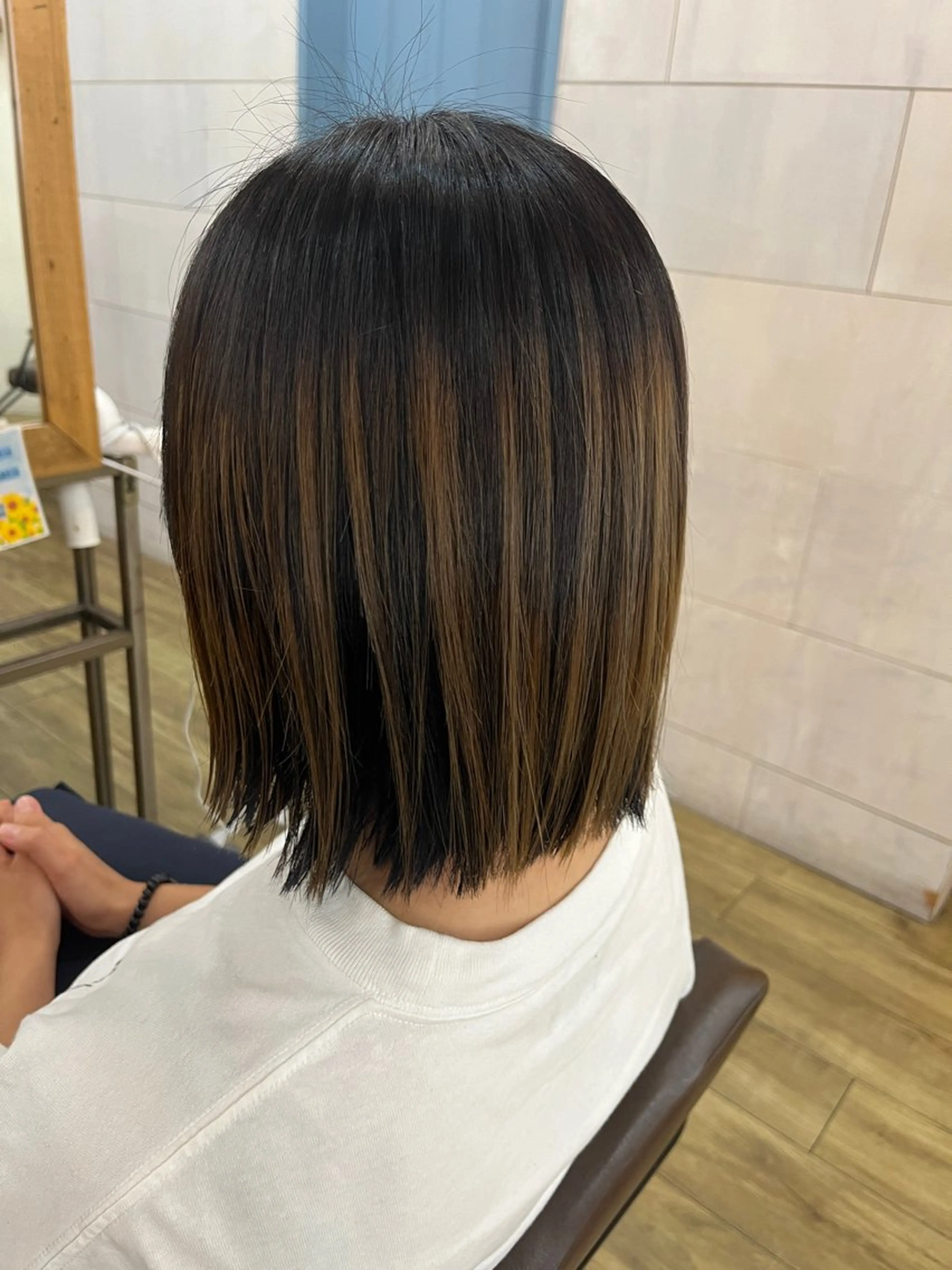 ショート カラー 🫧透明感/艶カラー /比留川あゆ美🫧のヘアスタイル