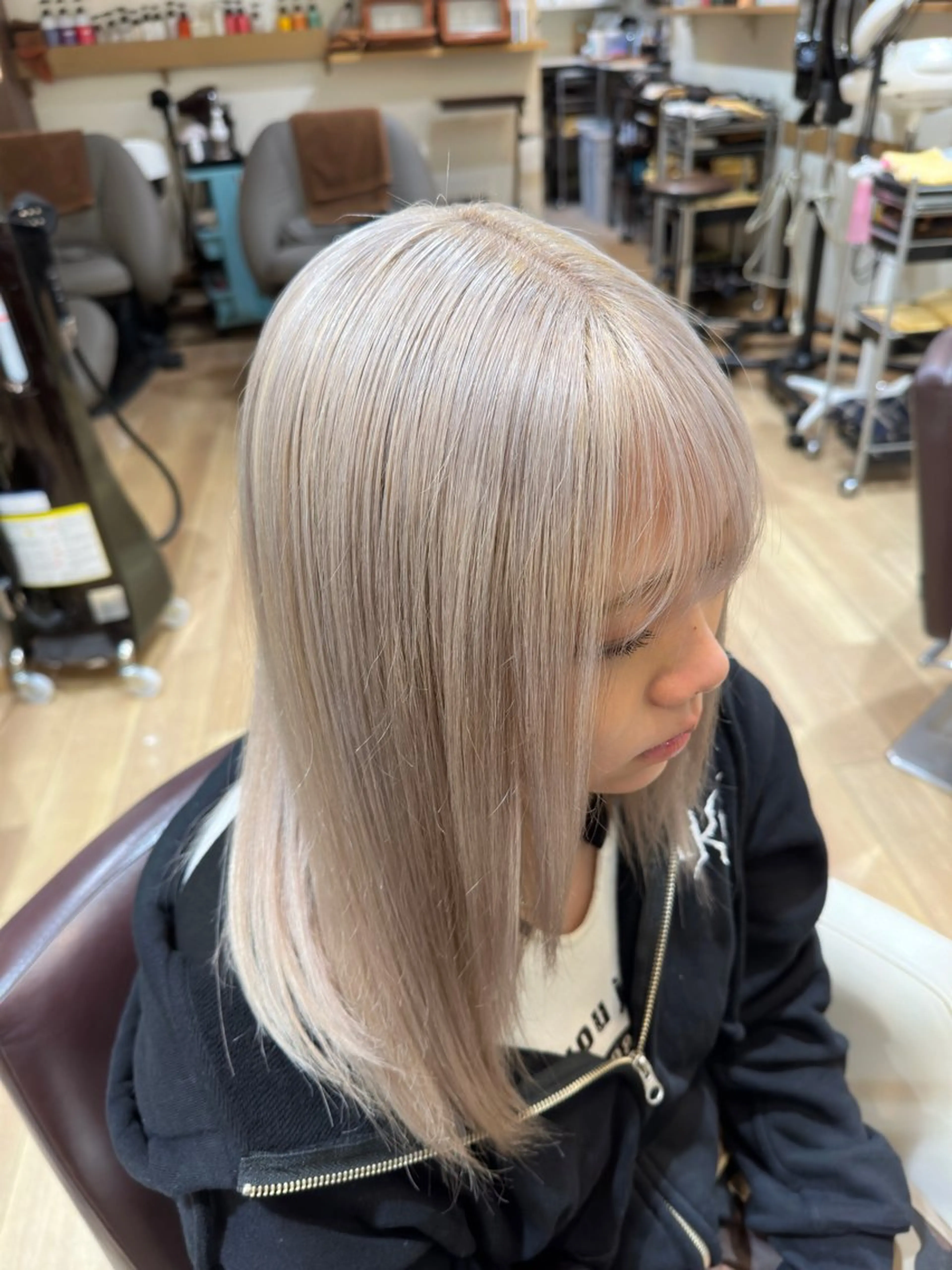 セミロング 玉木 雄也のヘアスタイル