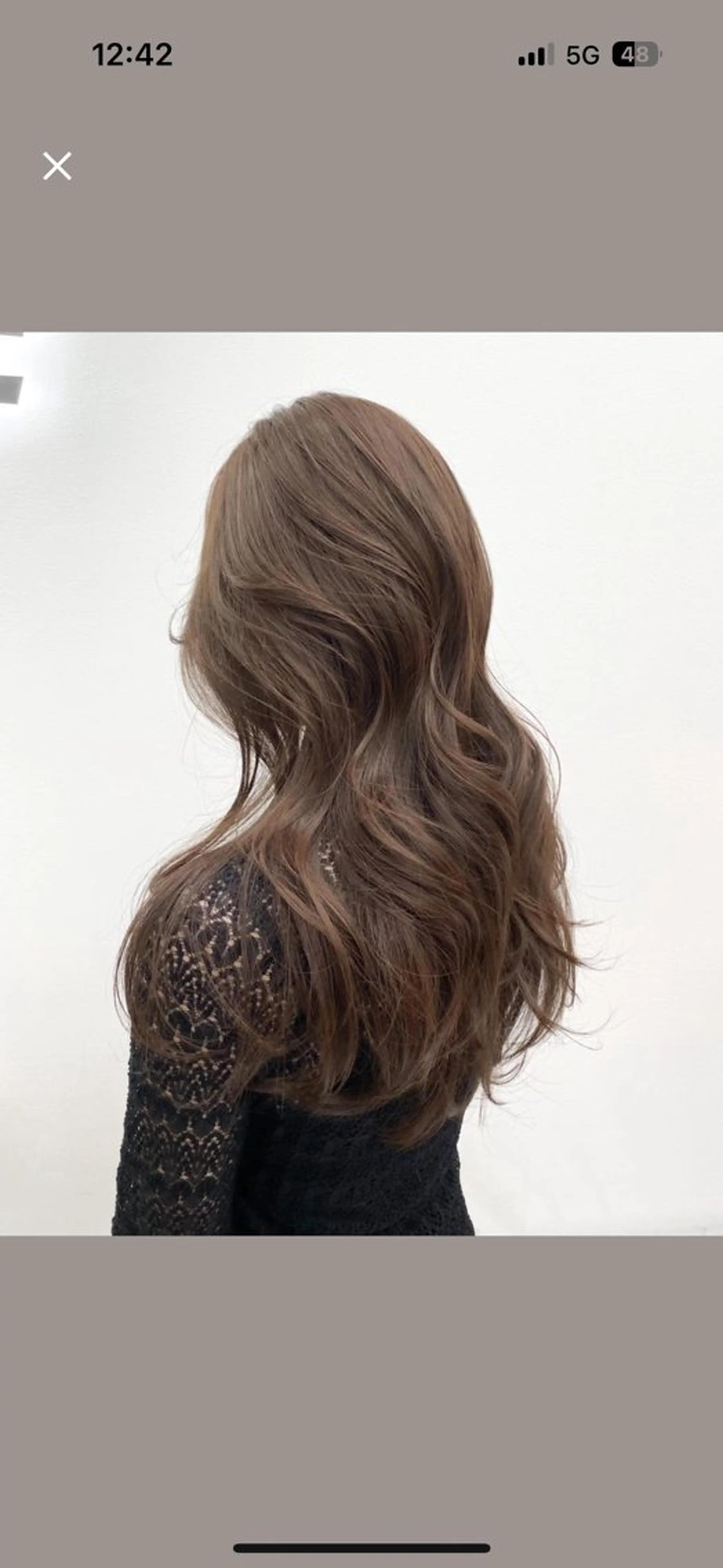 ロング カラー ヘアカラー トリートメント 上品モテヘア🩶 karen🩶のヘアスタイル