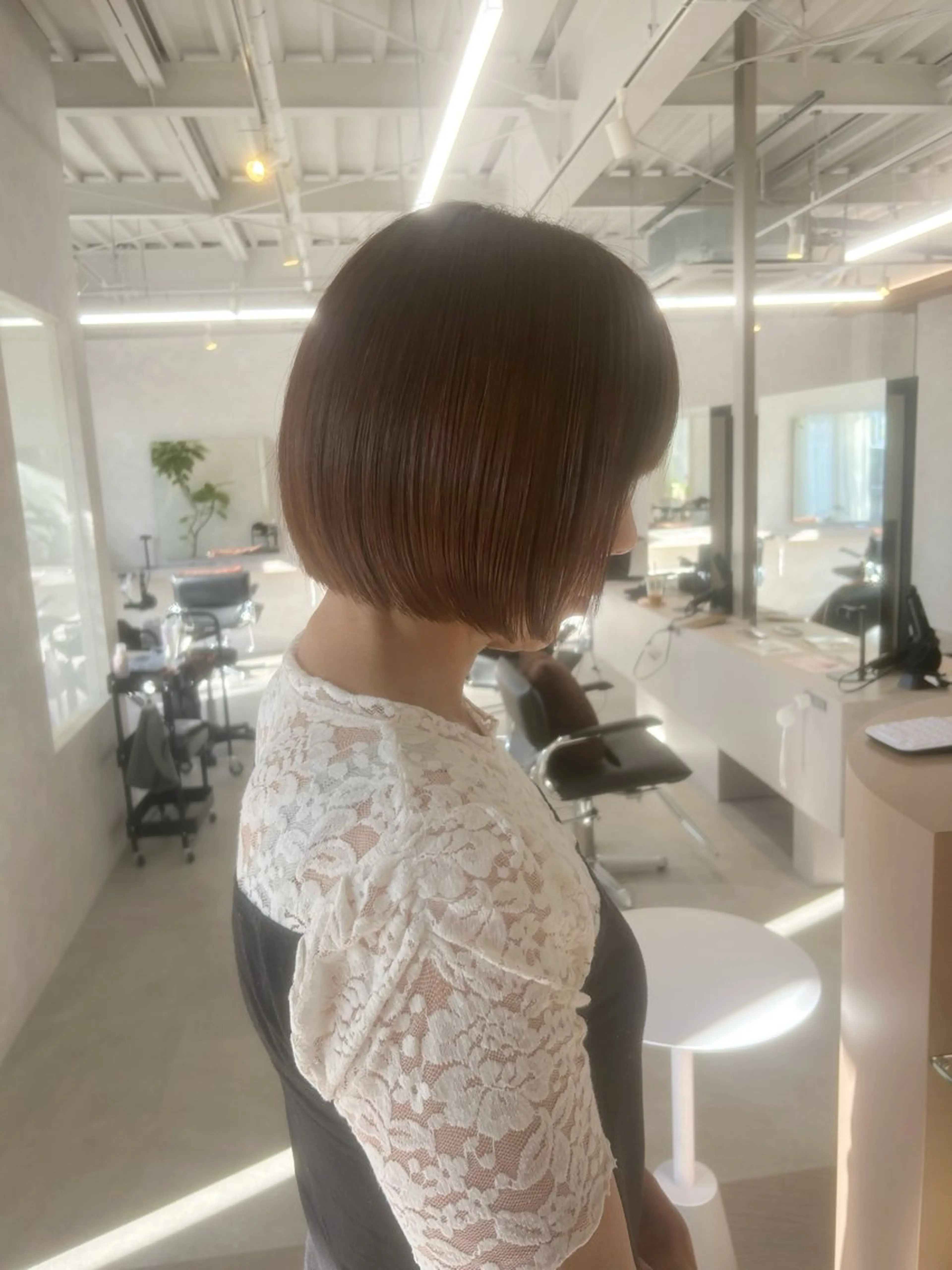 ショート カラー カット ヘアカラー トリートメント haruna🪽シ ョート/透明感カラーのヘアスタイル