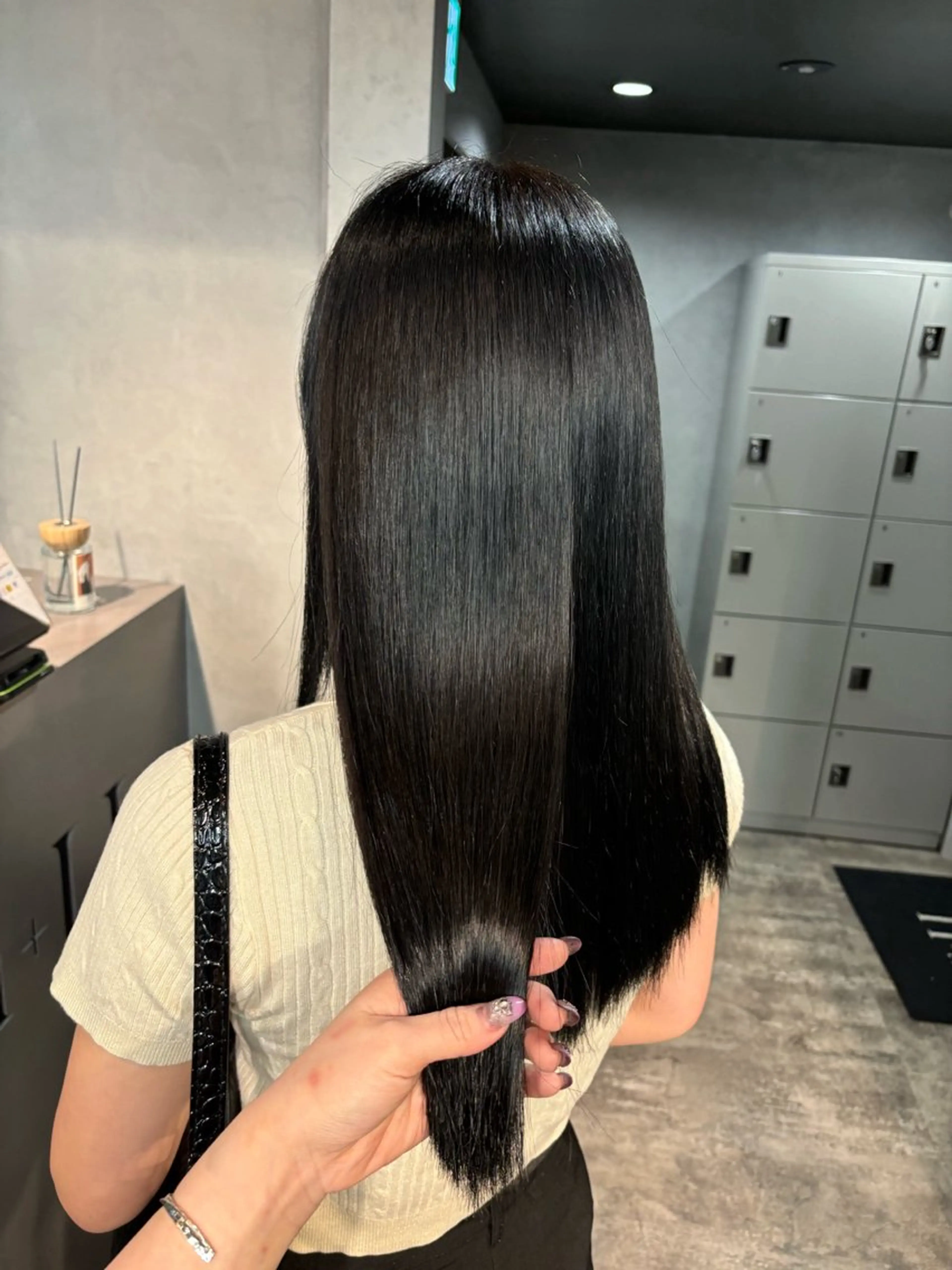 ロング トリートメント 韓国レイヤー×暖色 カラー🎀ASAKAのヘアスタイル