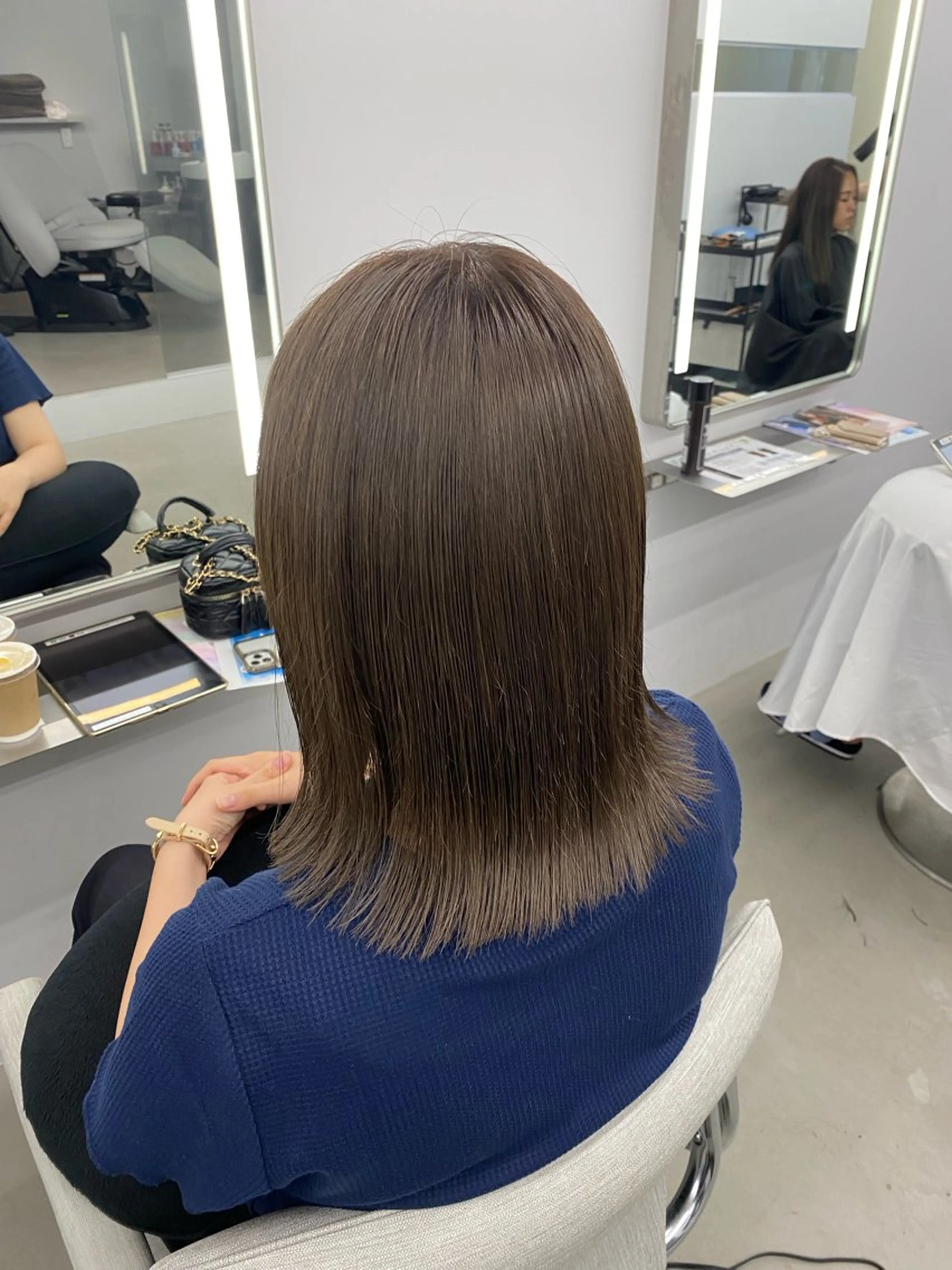 ミディアム ヘアカラー ROCCO3rd / りんなのヘアスタイル