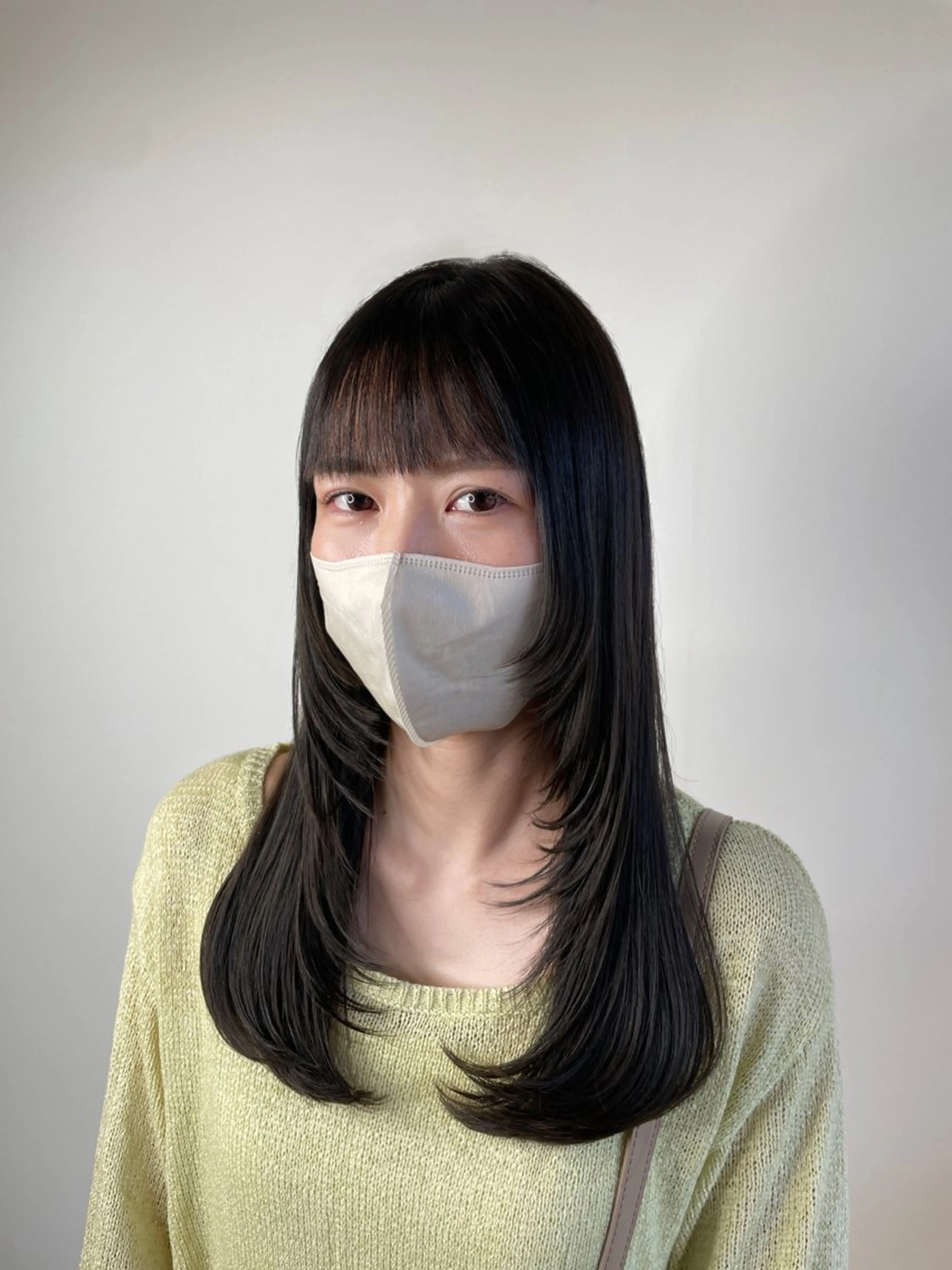 ロング 坂本 かのんのヘアスタイル