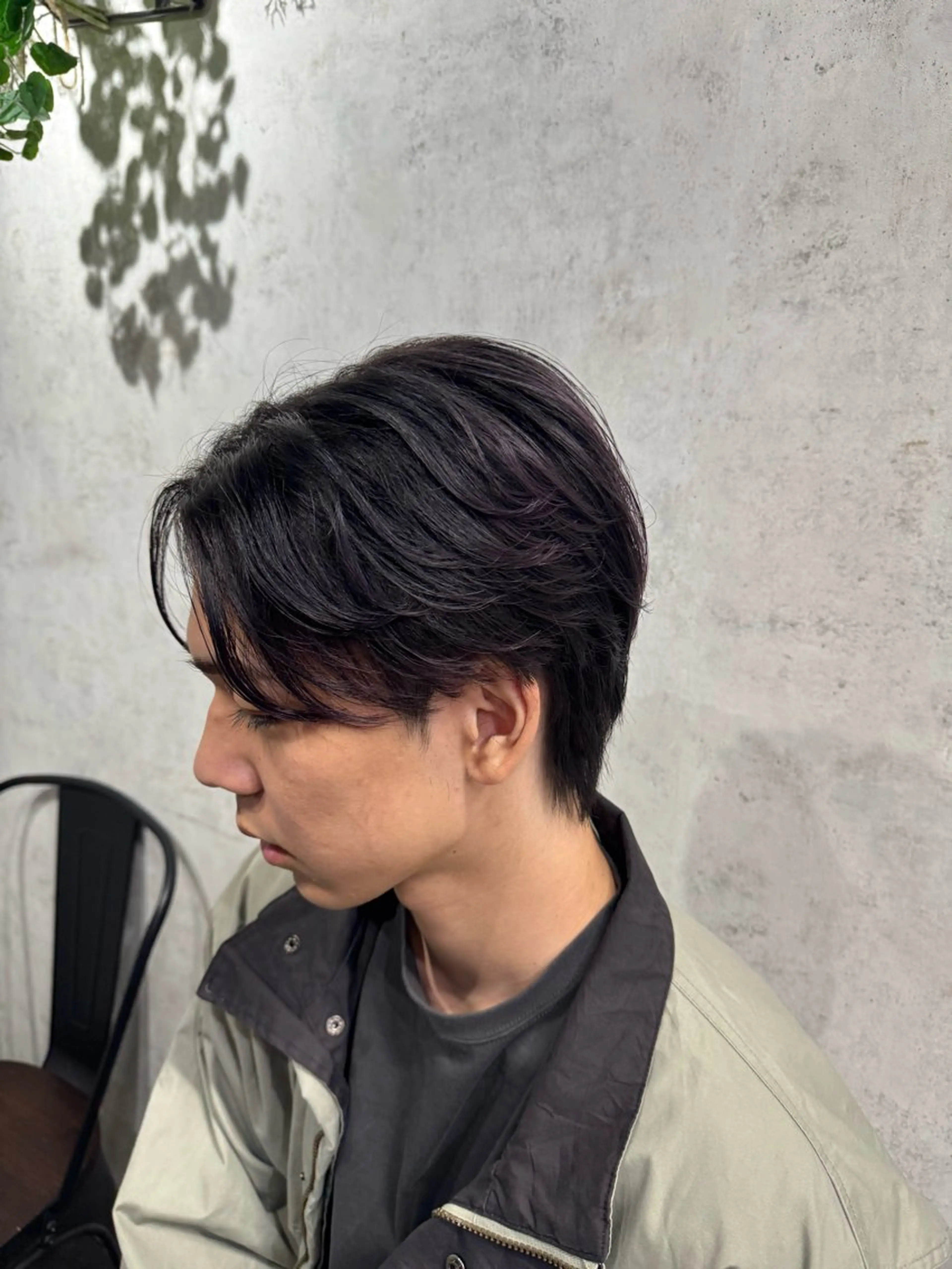 メンズ カット apollo 横浜所属・横浜🦋ハイトーン 🫐耳つぼジュエリーのヘアスタイル